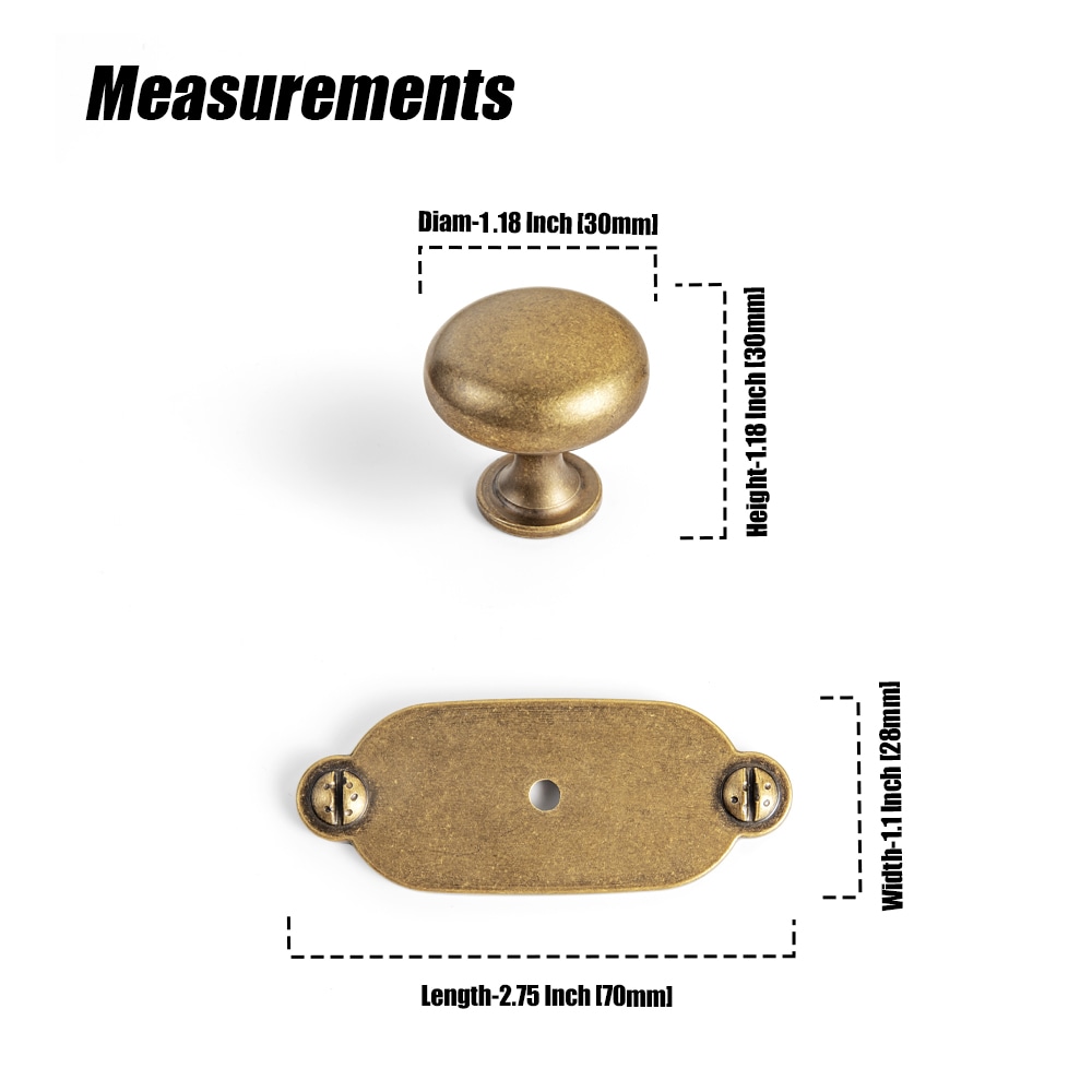 Miaokesen 8611GT-DK-G013 Cabinet-Knobs - View #2