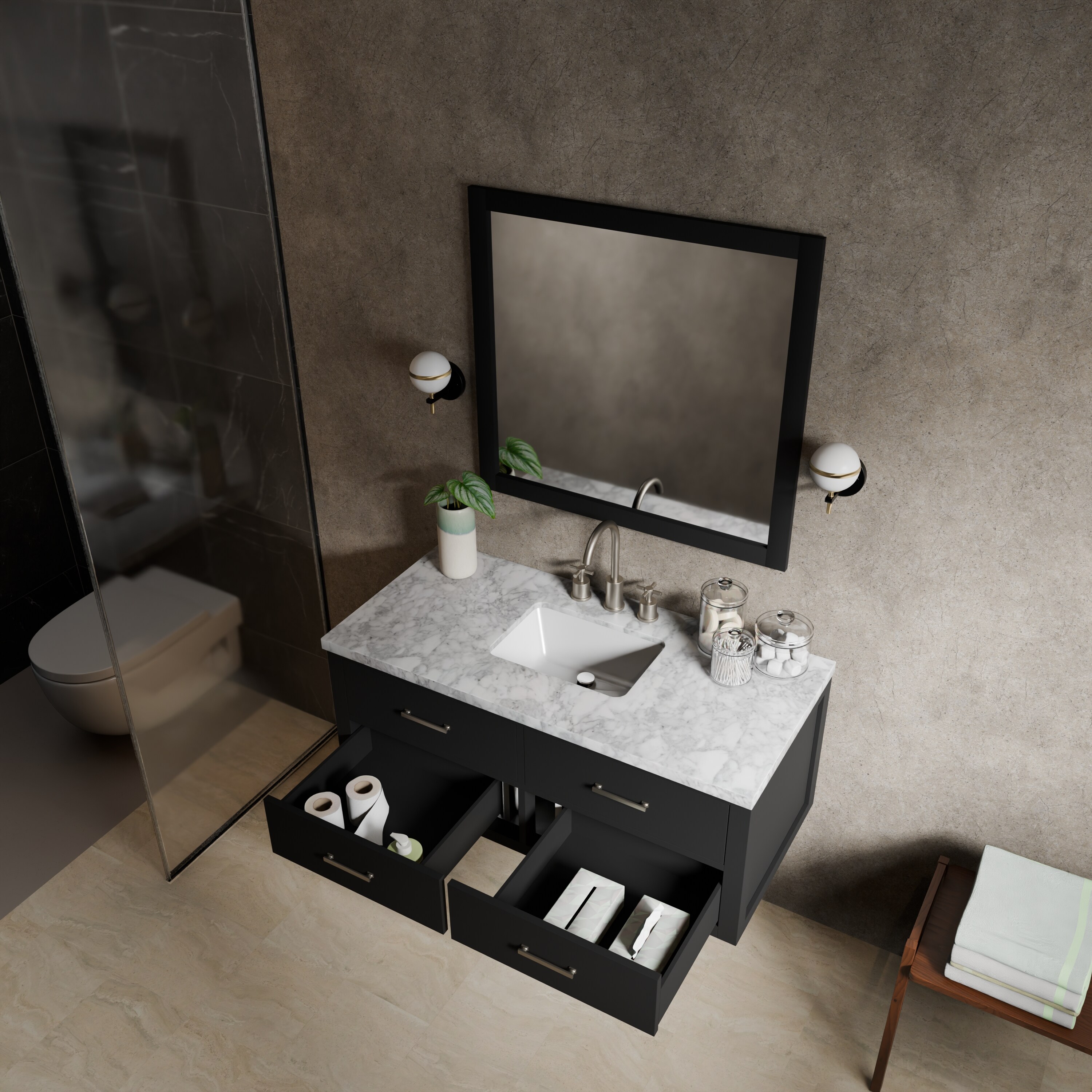 Lexora LVSO48SL000 vanities - View #4