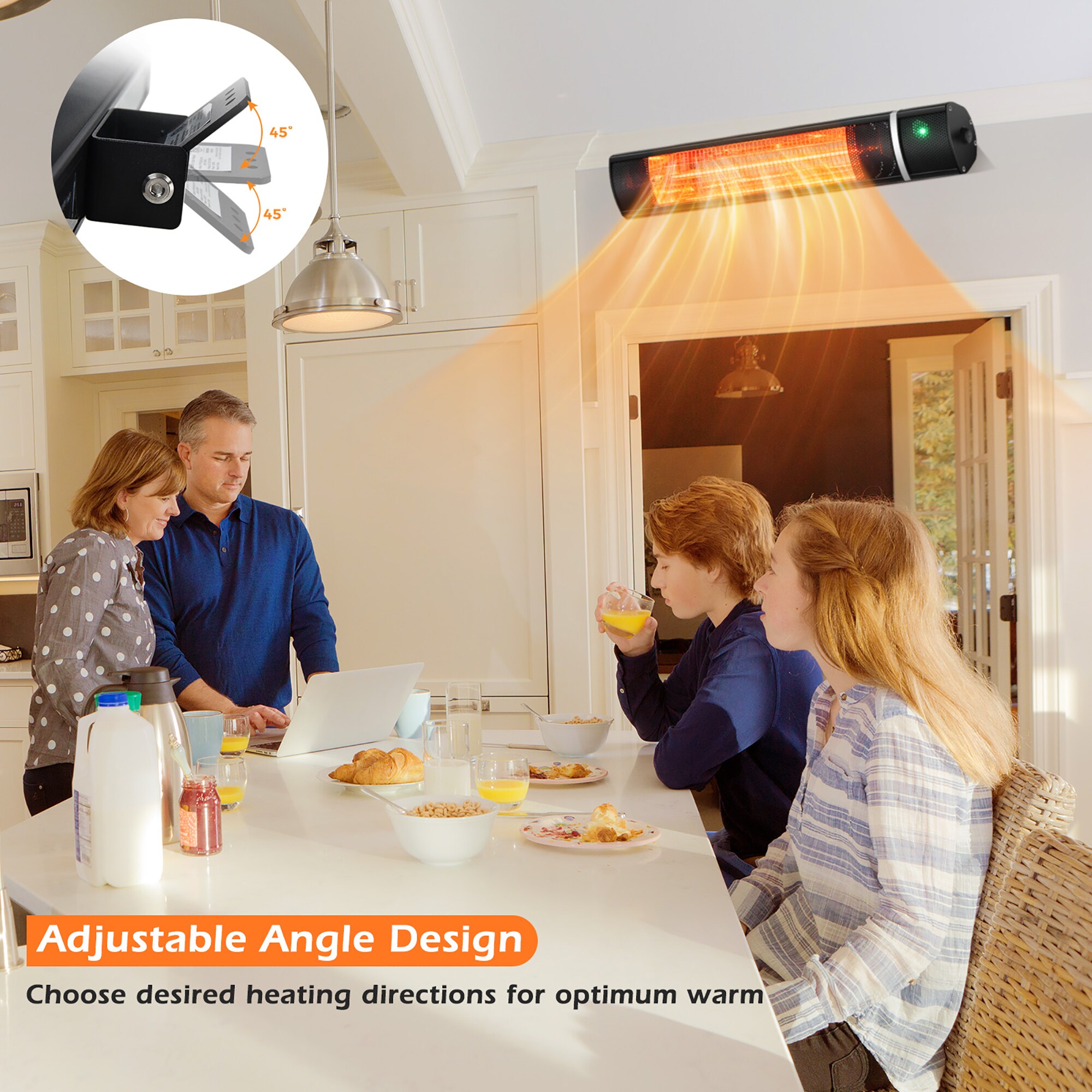 Goplus FP10034US-BK Outdoor-Electric-Patio-Heaters - View #5