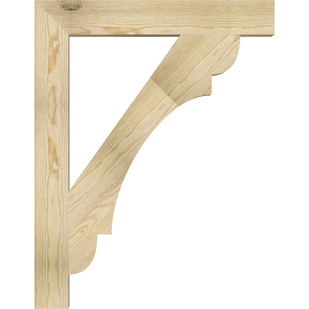 Ekena Millwork BKT04X28X36OLY05RDF Exterior-Brackets-Braces - View #3