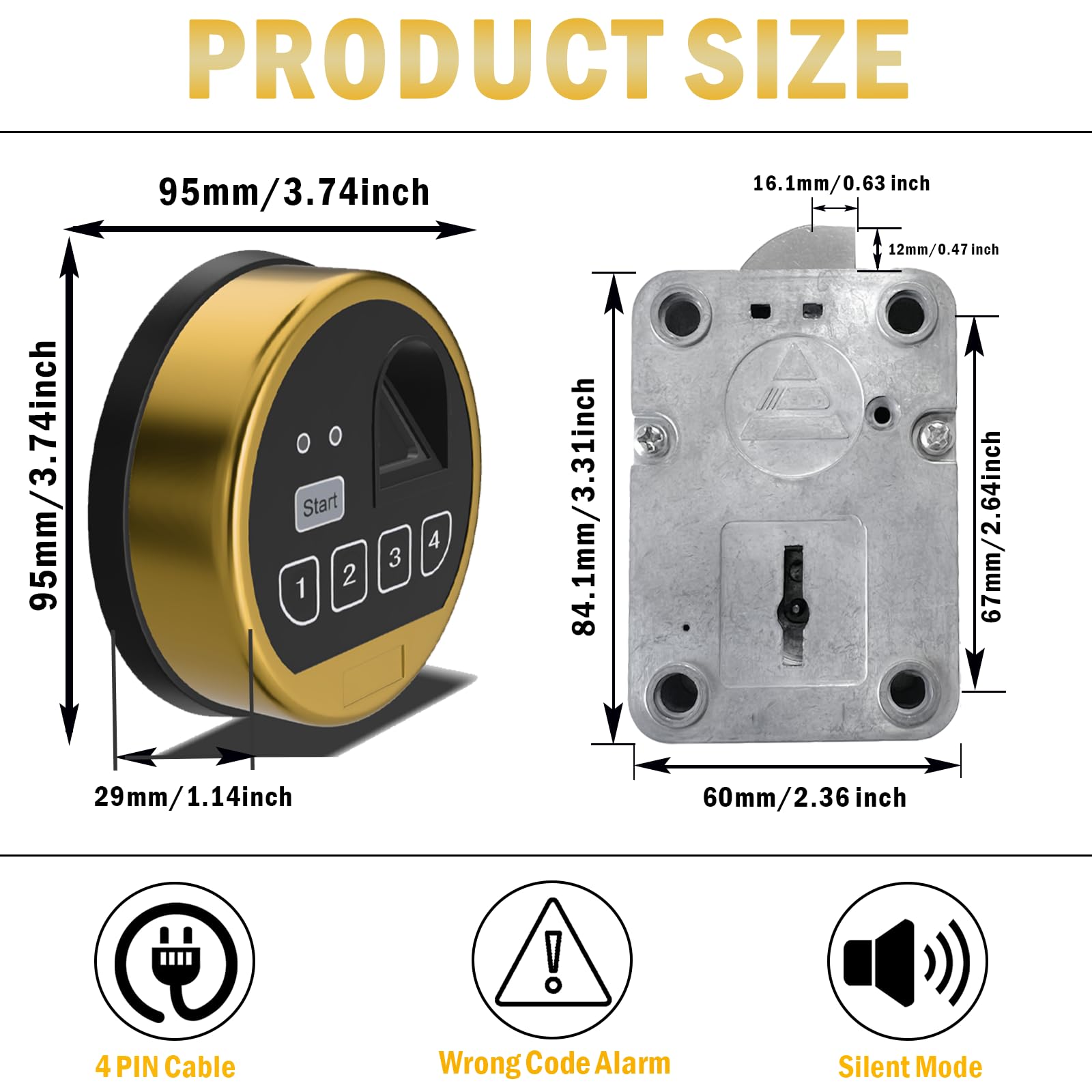 ITOPFOX LIT0813I260 Safe-Accessories - View #2