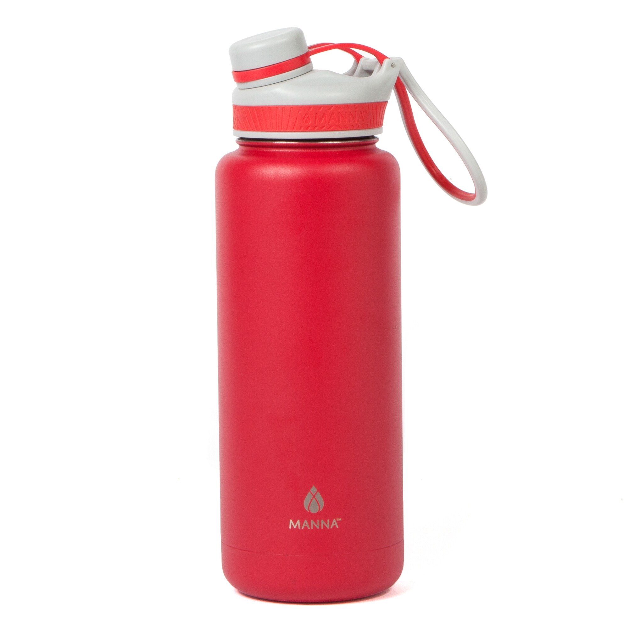 Manna Ranger Pro Powder Coated Water Bottle - Assorted Colors / Stainless Black