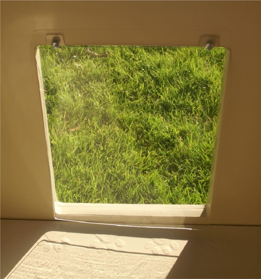 New Age Pet DOOR001XL Any pet Plastic Dog Panels Indoor ( 1.8-ft L x 1-ft W x 1.6-ft H )