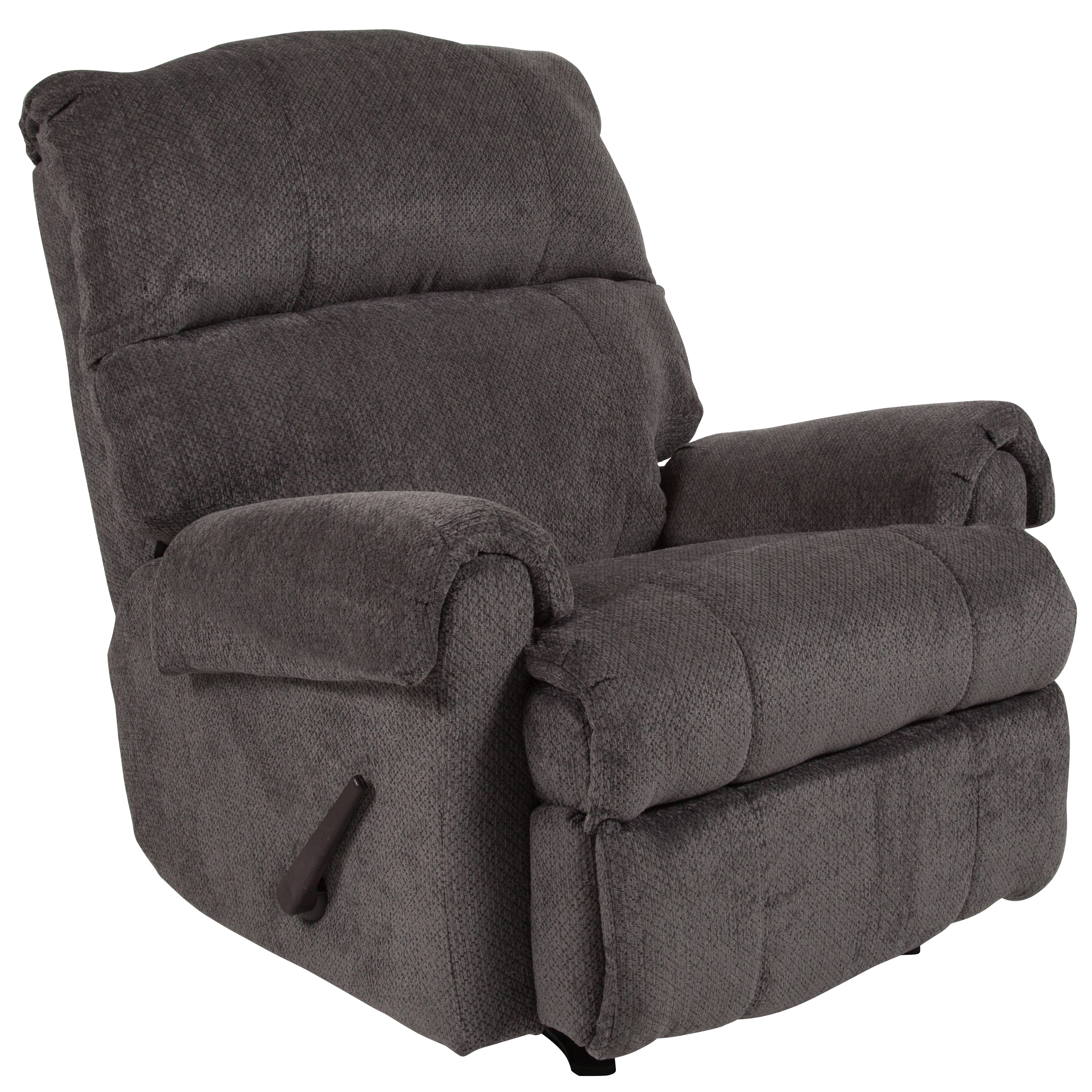 Flash Furniture Kelly Gray Microfiber Recliner at Lowes.com