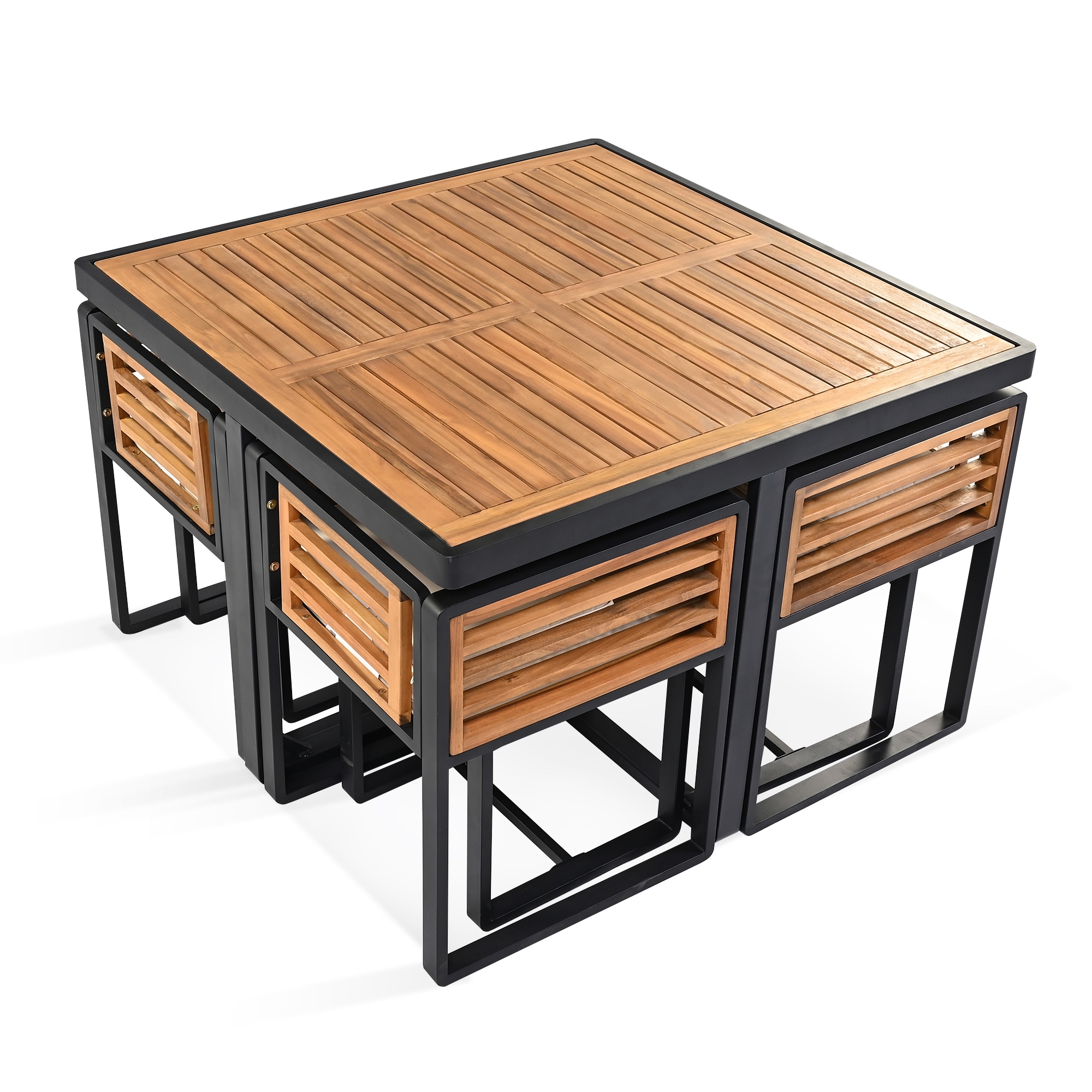 SINOFURN SYA010482GY Patio-Dining-Sets - View #8