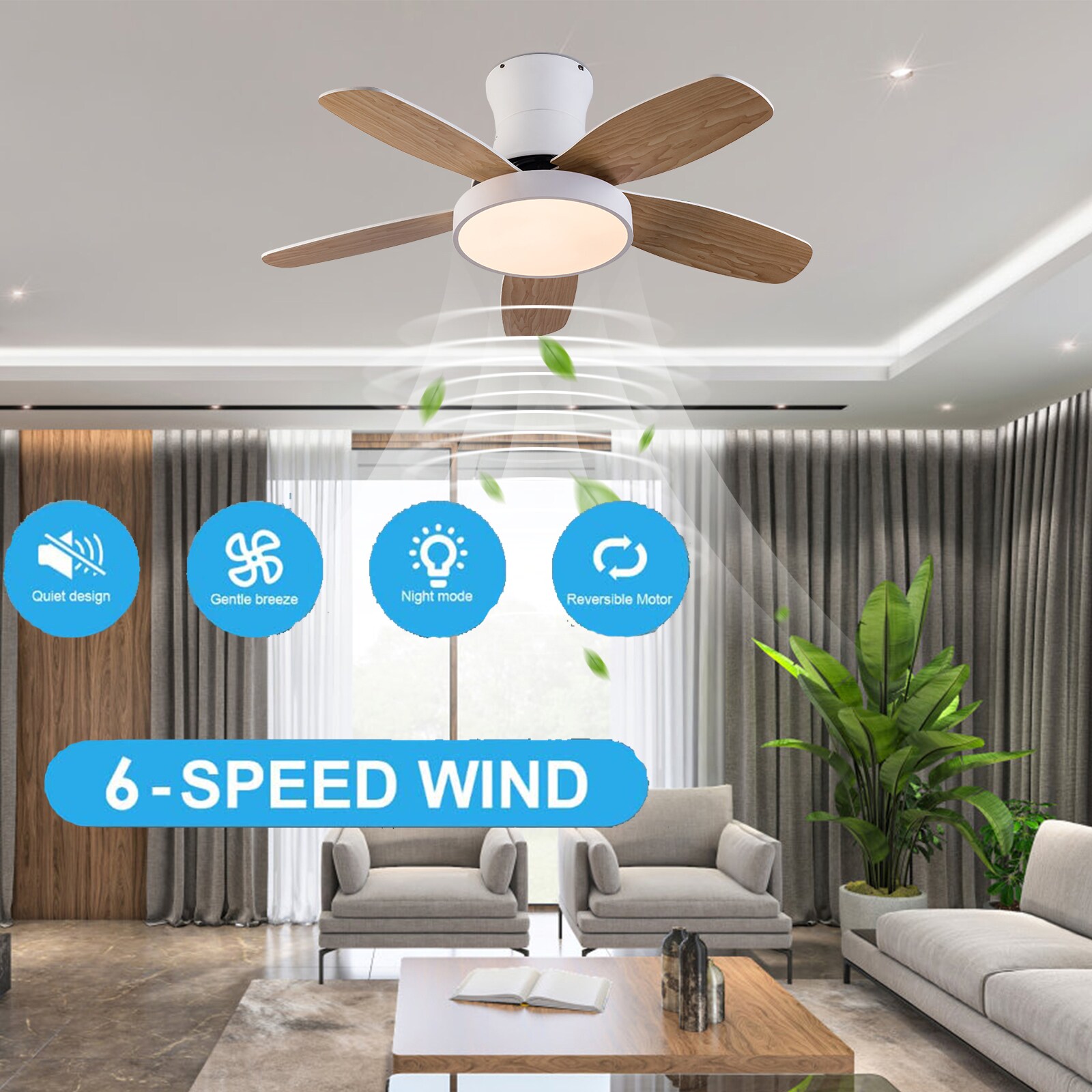 Oukaning JZUCOD2E99HCX Ceiling-Fans - View #9