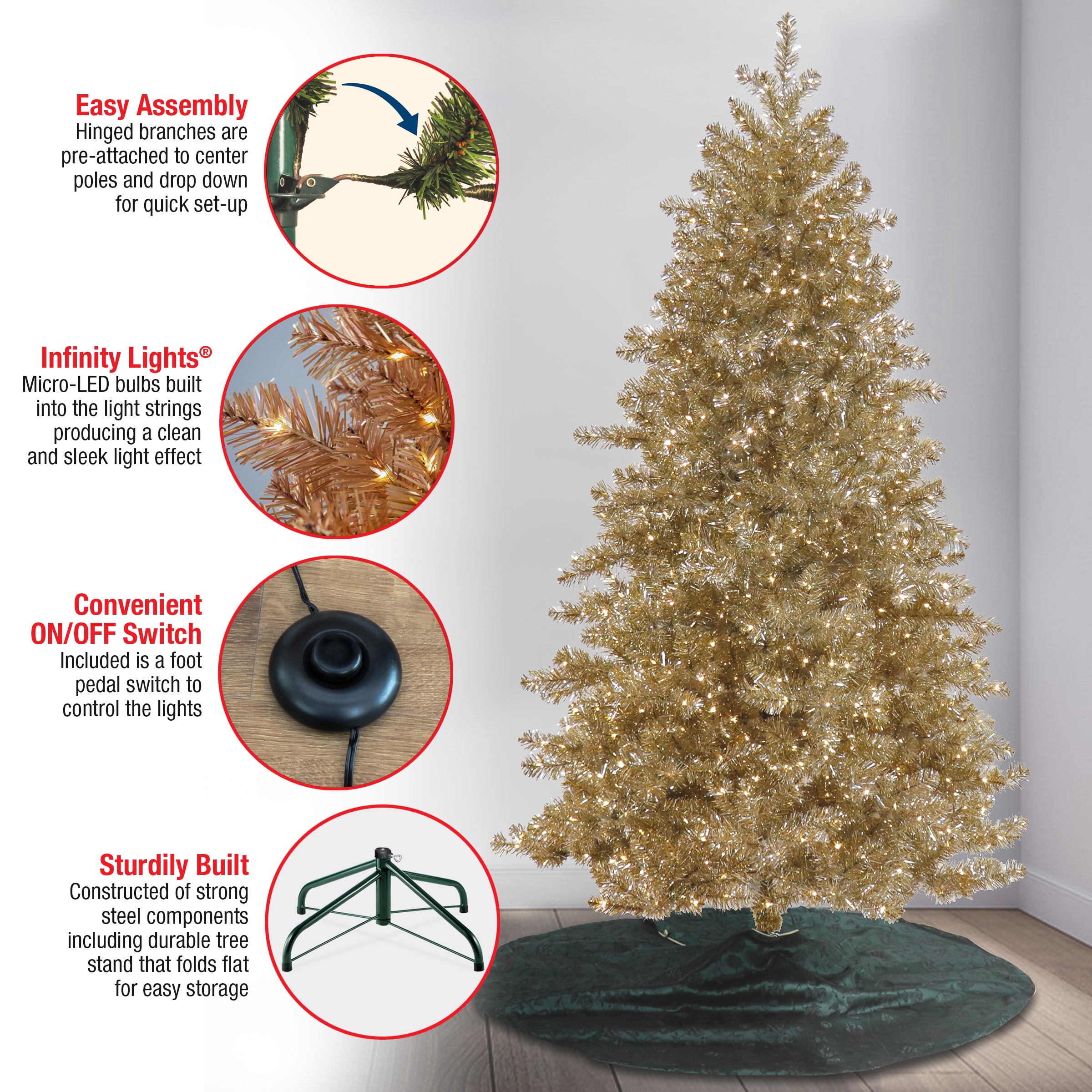 National Tree Company XPL13-304L-75 Artificial-Christmas-Trees - View #6