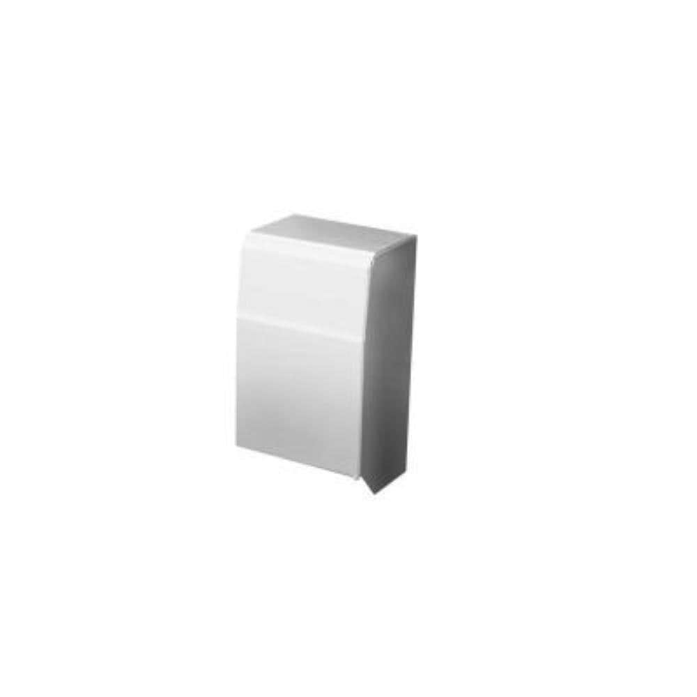 Slant/Fin 61004002 Revital/Line Series 4 in. Right End Cap in Brite White