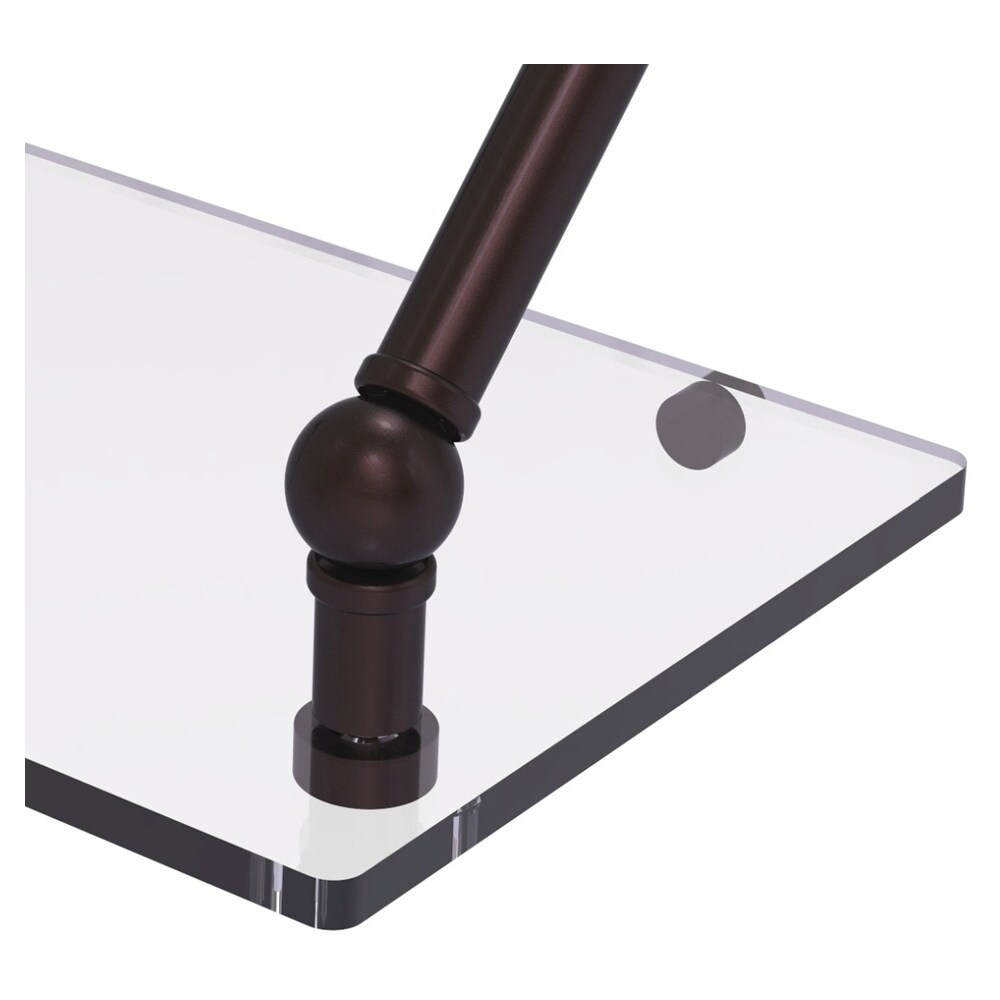 Allied Brass P1000-1-18-ABZ Bathroom-Shelves - View #2