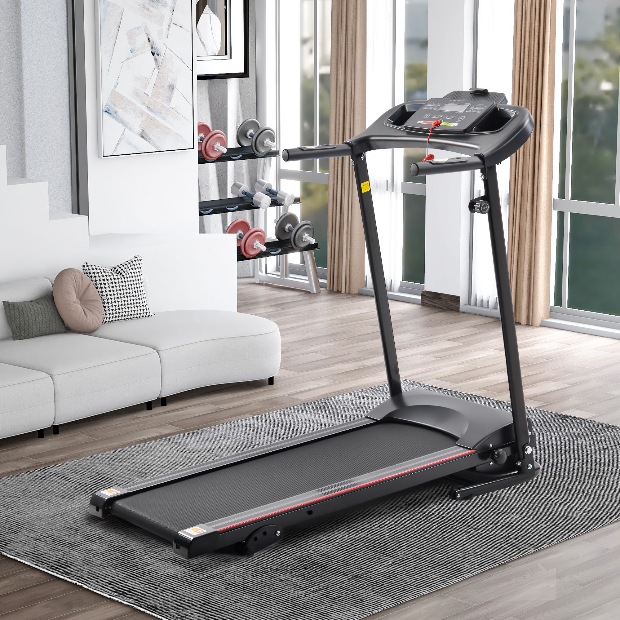 CASAINC SL-W21523213 Electric treadmill Foldable Treadmill with Incline Adjustment