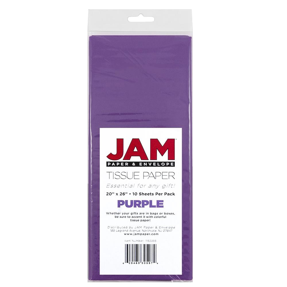 JAM PAPER Premium Gift Tags with Twine String - 3 1/4 x 1 5/8 - Brown Kraft  Recycled - 10/Pack