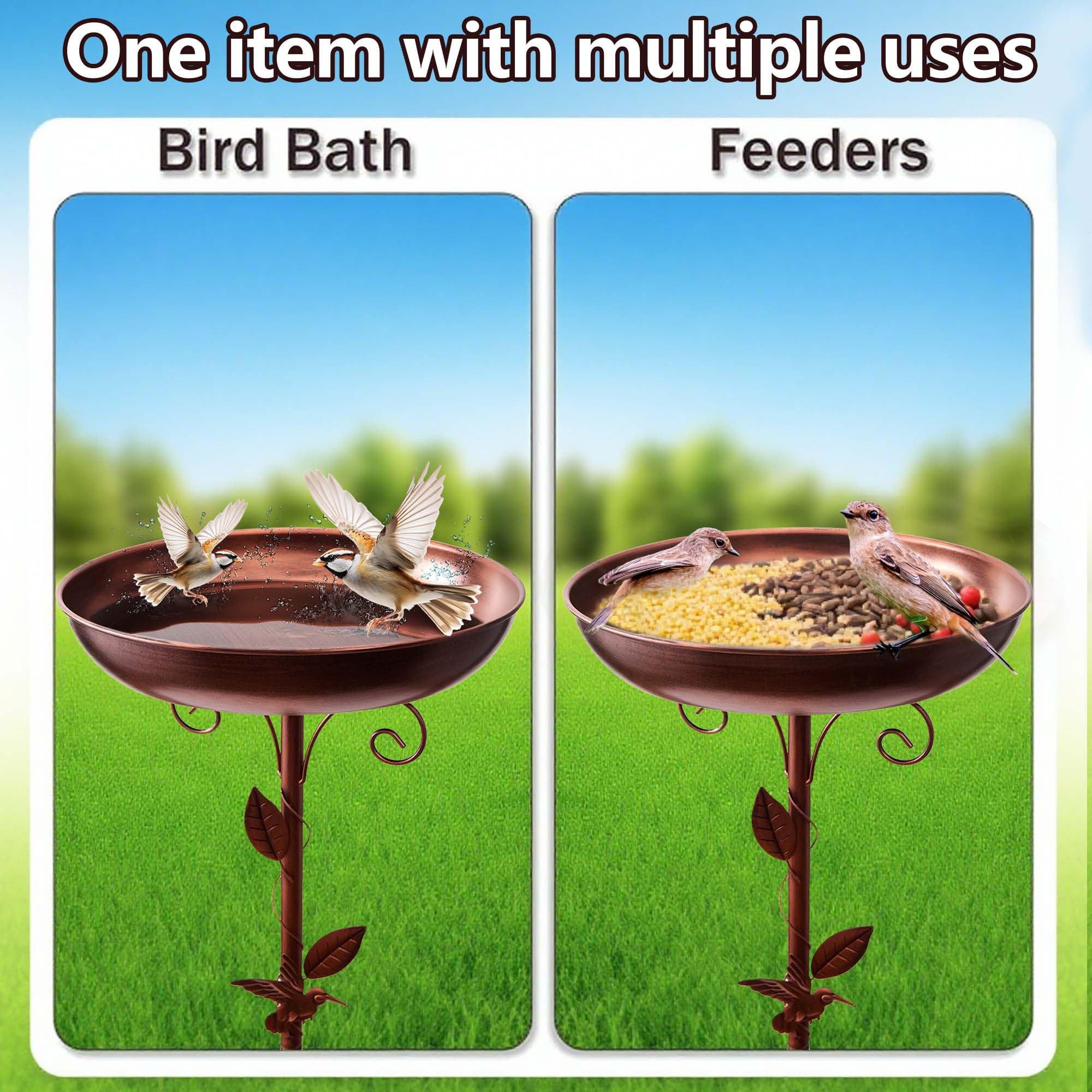 Afoxsos LAF1211B34 birdbaths - View #3