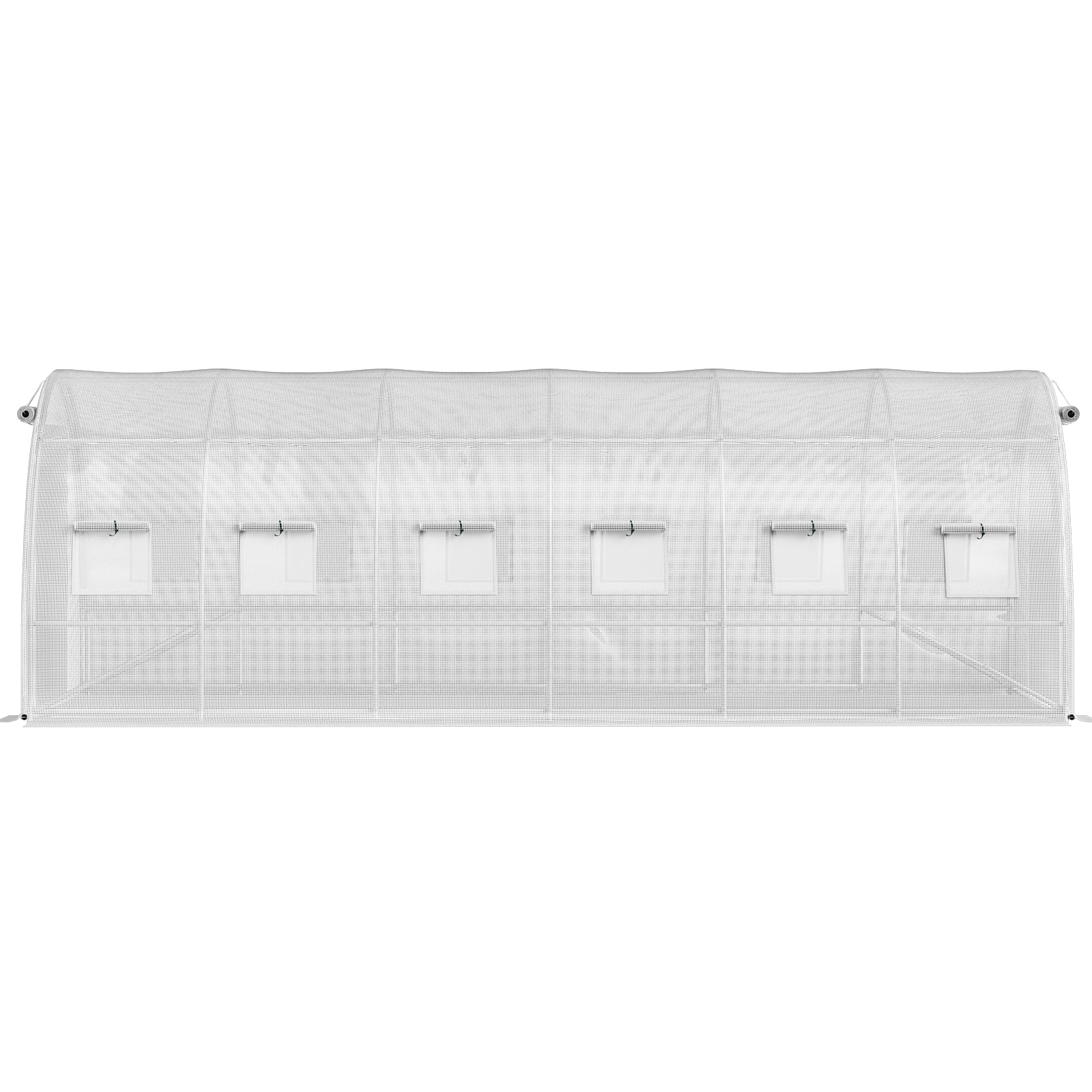 SVOPES SVOPESYDSDWS200418V0 Walk-In Tunnel Greenhouse 20-ft L x 10-ft W x 7-ft H Pe Greenhouse Kit