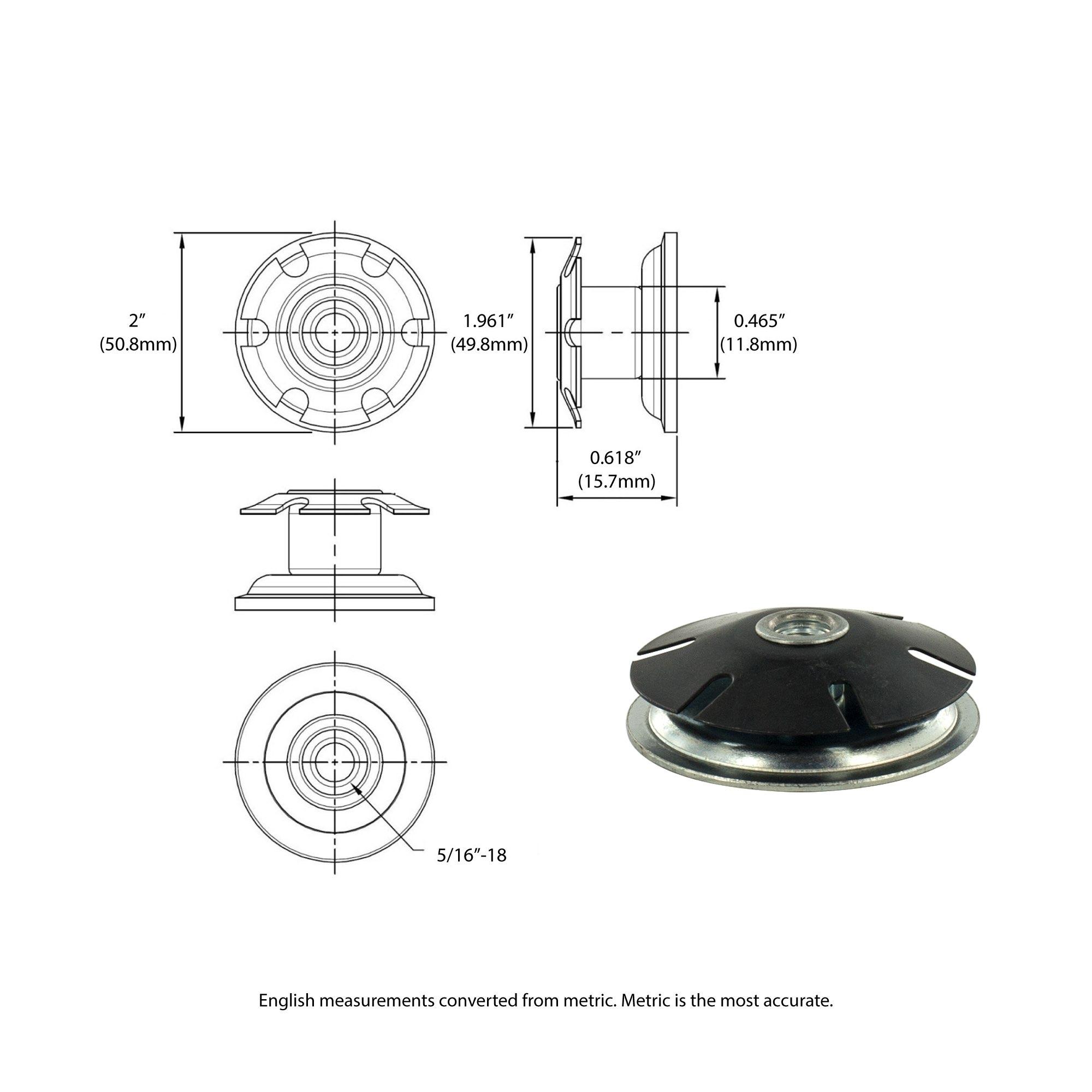 Outwater 3P1.14.00229 casters - View #3