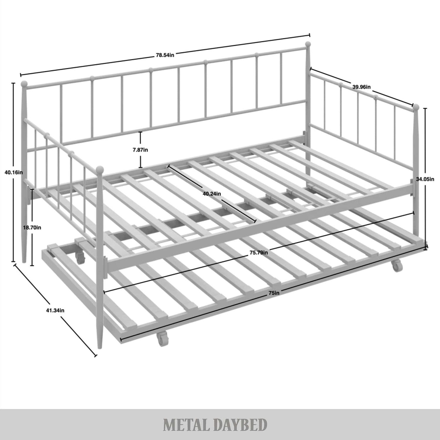 ChaletPosh CMD029TT-BN-MT beds - View #8