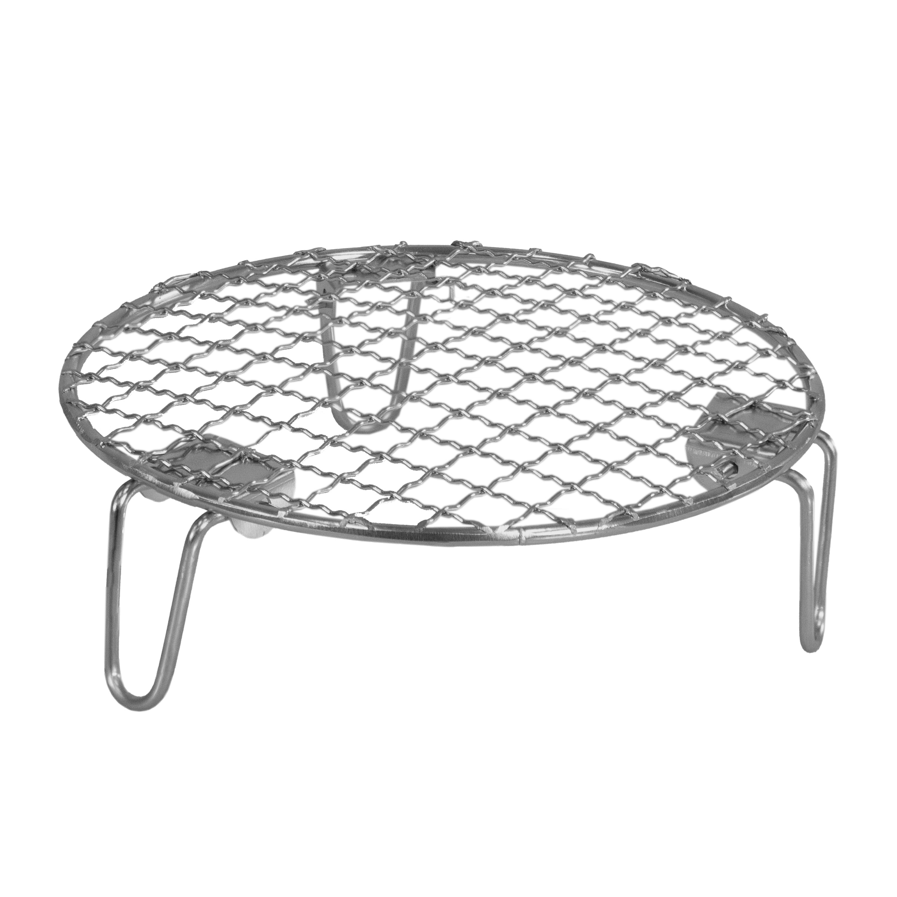 Compact Stainless Steel Smokeless Fire Pit Accessory Kit