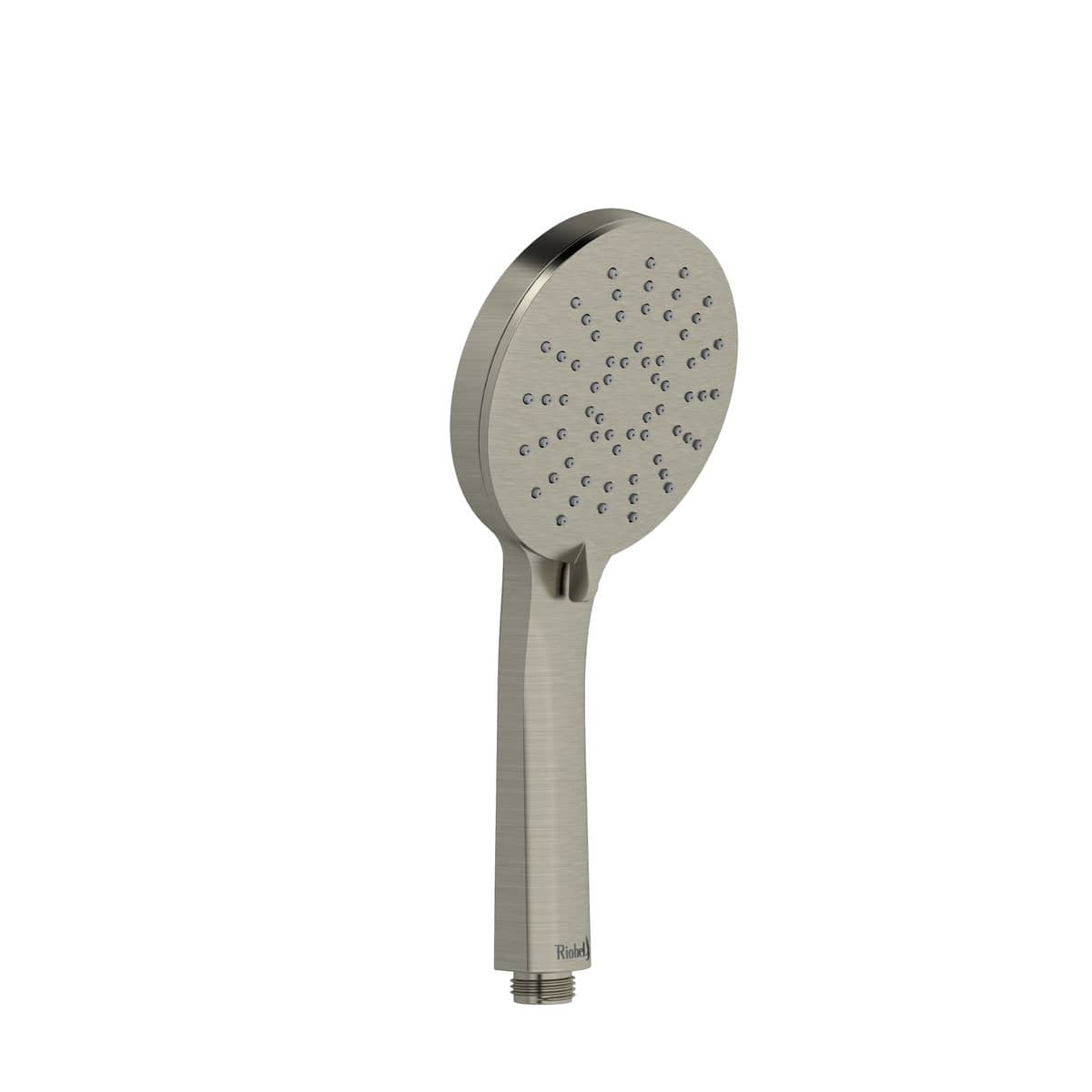 Riobel 4358BN 4.5 inch 3-Function 2 GPM Round Handshower Only in Brushed Nickel