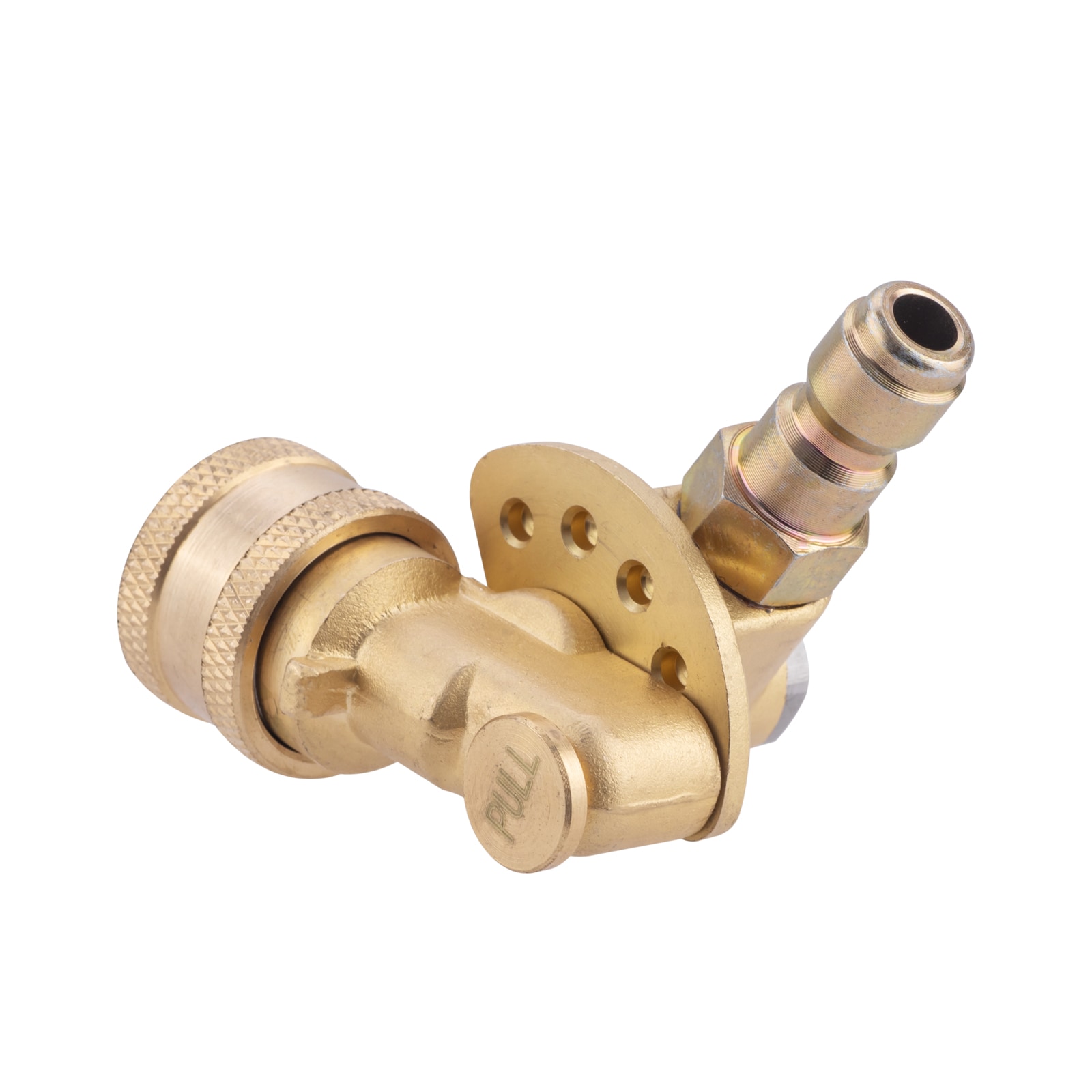 SurfaceMaxx SGY-PWA100 1/4-in Brass Pivot Attachment for Gas and Electric Pressure Washers up to 3800 PSI