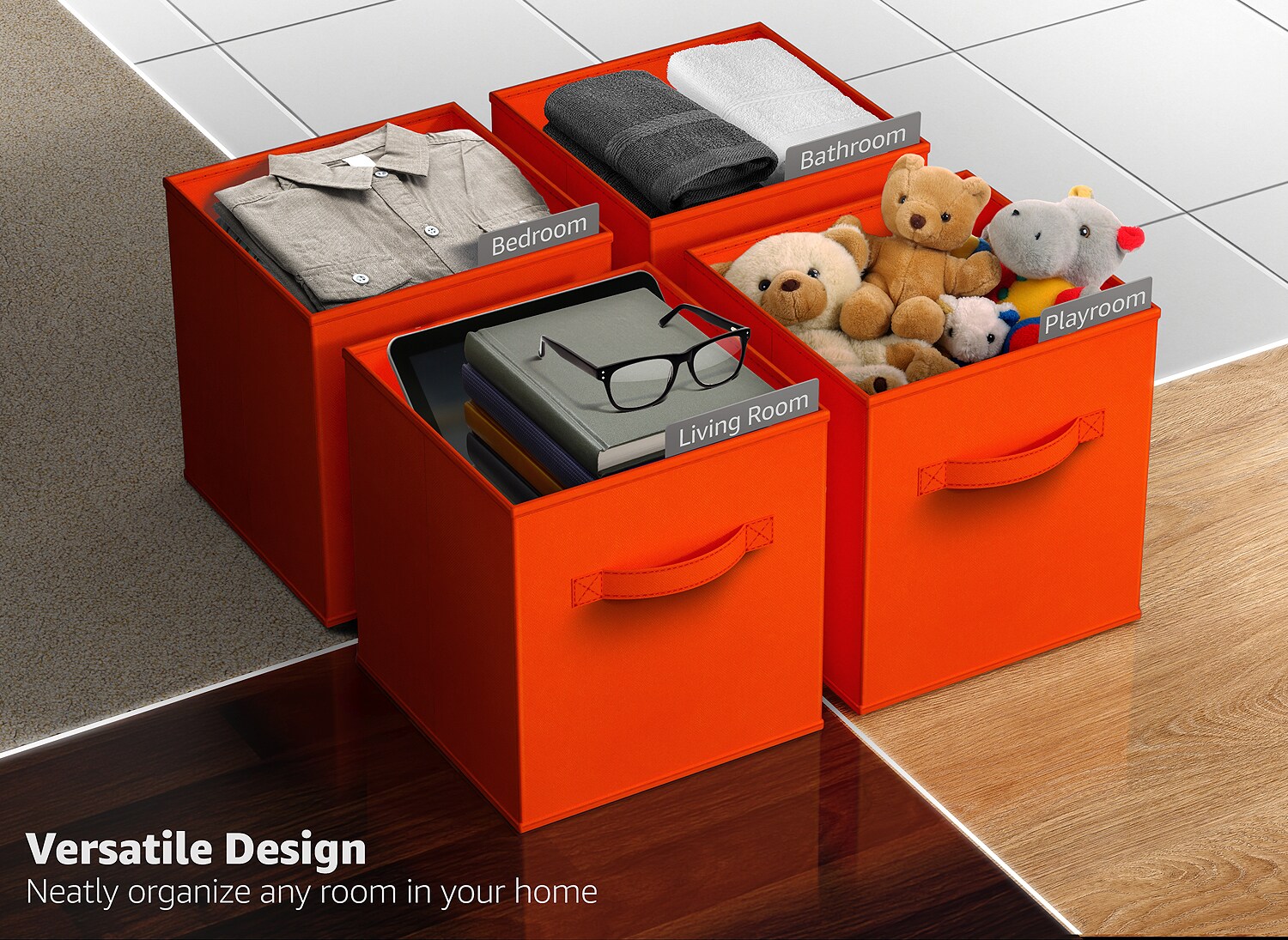 SORBUS 192405397295 Laminate-Storage-Cubes - View #3