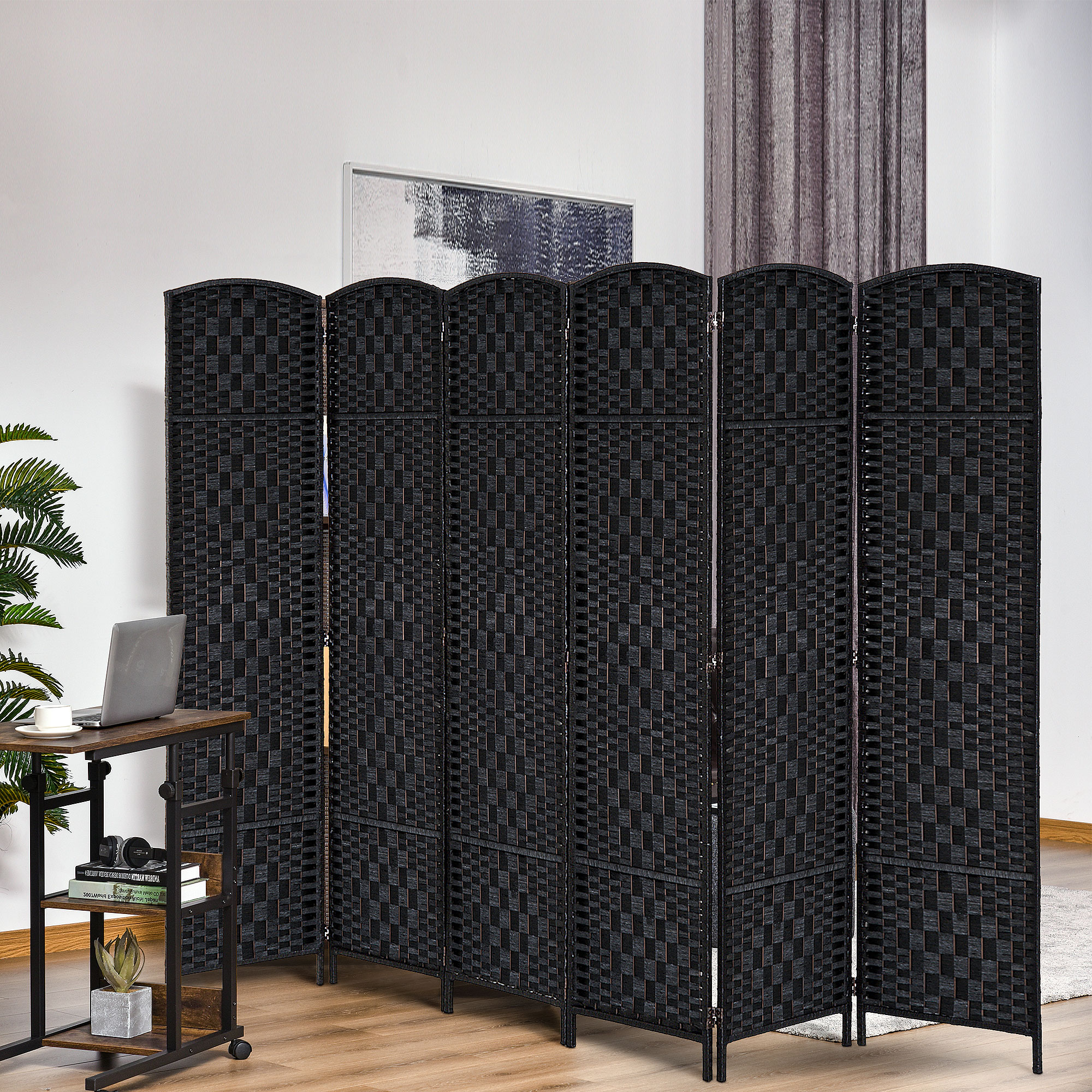 HomCom 830-162BK Indoor-Privacy-Screens - View #2