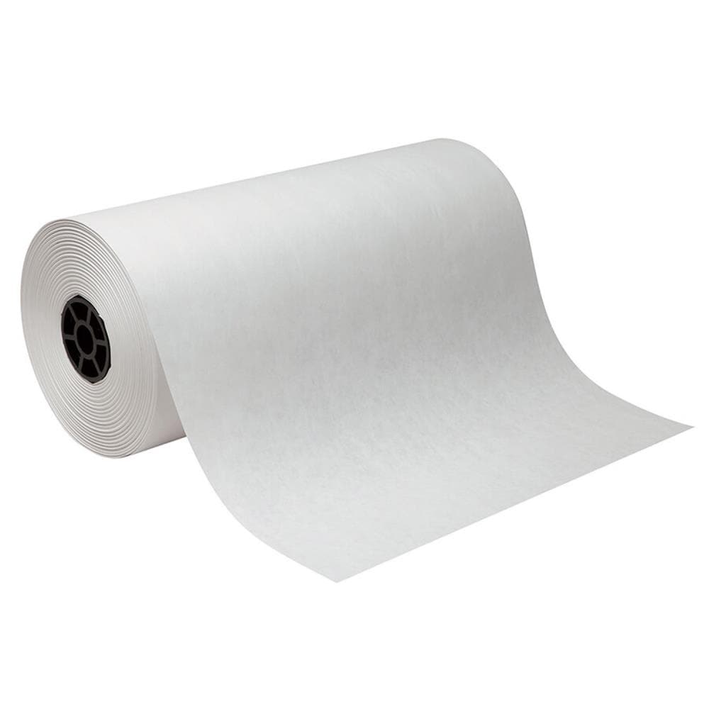 White Kraft Arts and Crafts Paper Roll - 18 inches by 100 Feet