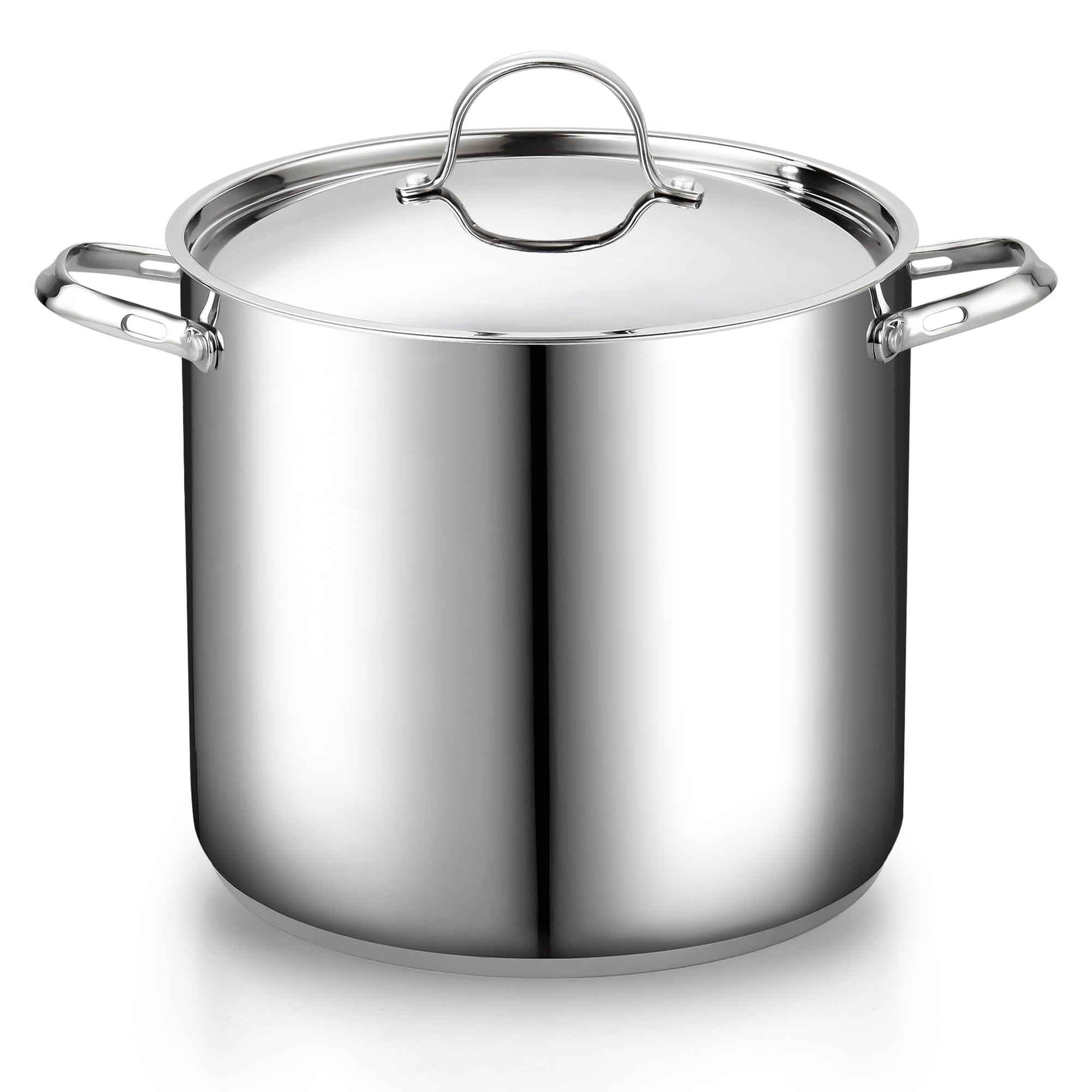 Cooks Standard  24-Quart Stainless Steel Stockpot with Lid - Perfect for Canning and Stewing