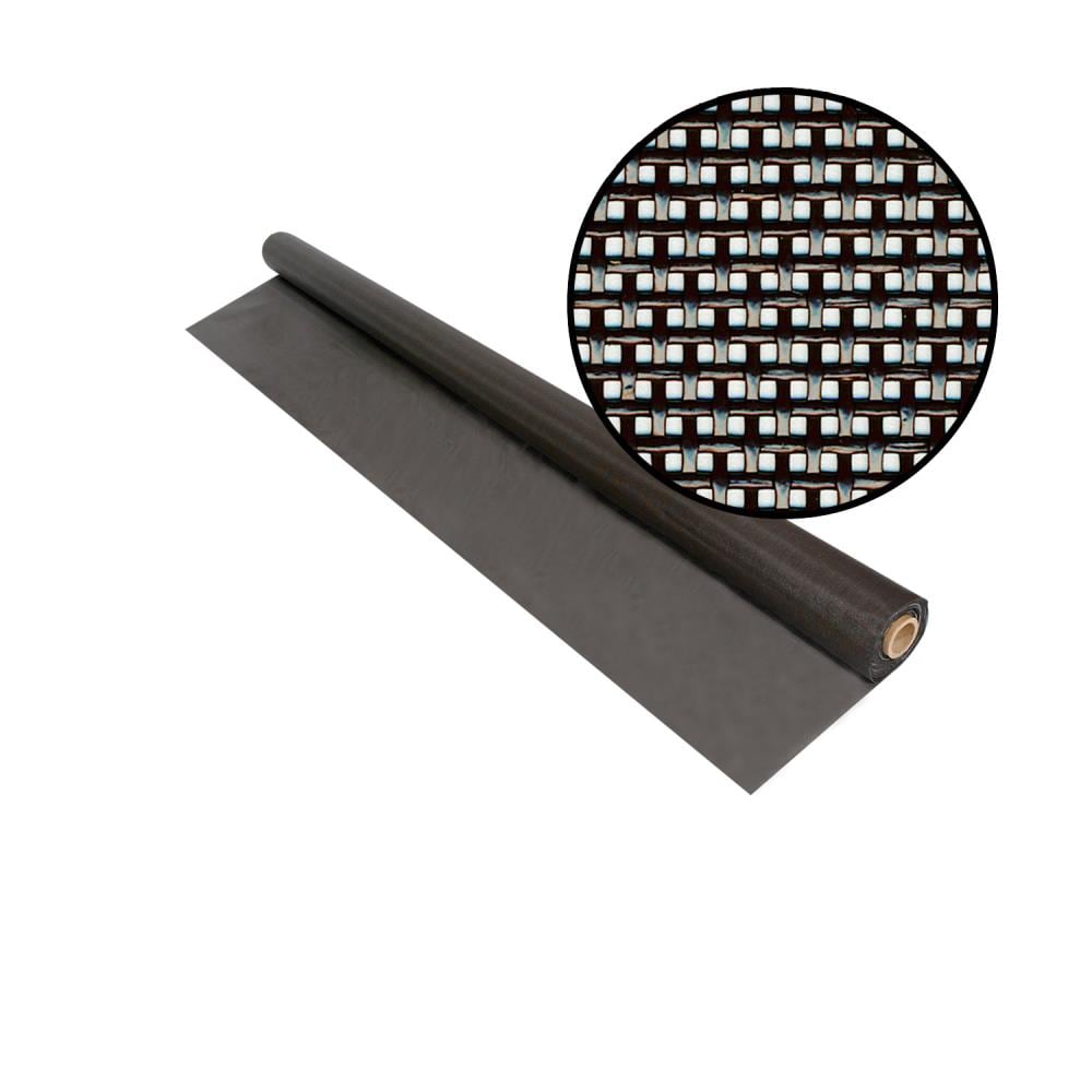 Phifer 3007925 SunTex174 80 3-ft x 50-ft Brown Polyester Screen mesh