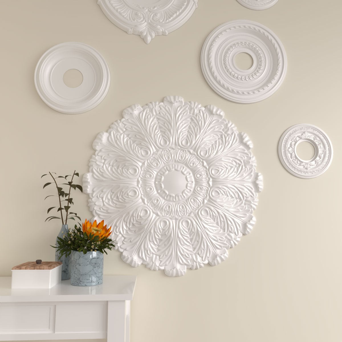 Ekena Millwork CM31DU Ceiling-Medallions - View #7