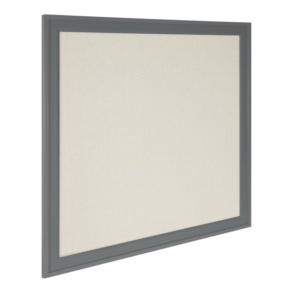 DesignOvation 217403 Bosc 31.5-in W x 31.5-in H Landscape or Portrait French Memo Board
