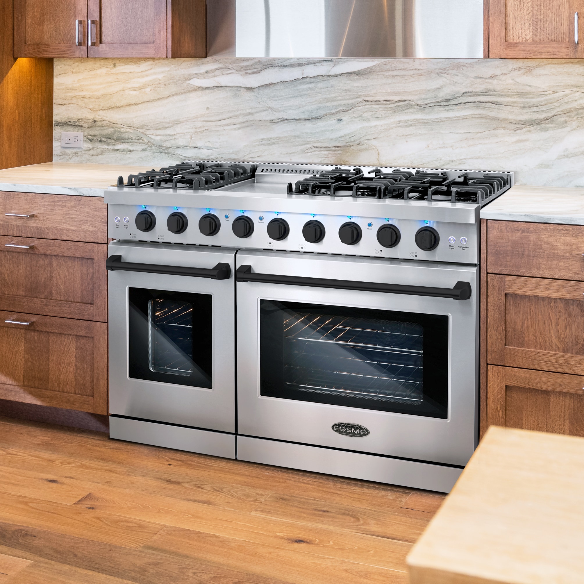 Cosmo COS-2PKG-708 Double-Oven-Gas-Ranges - View #2