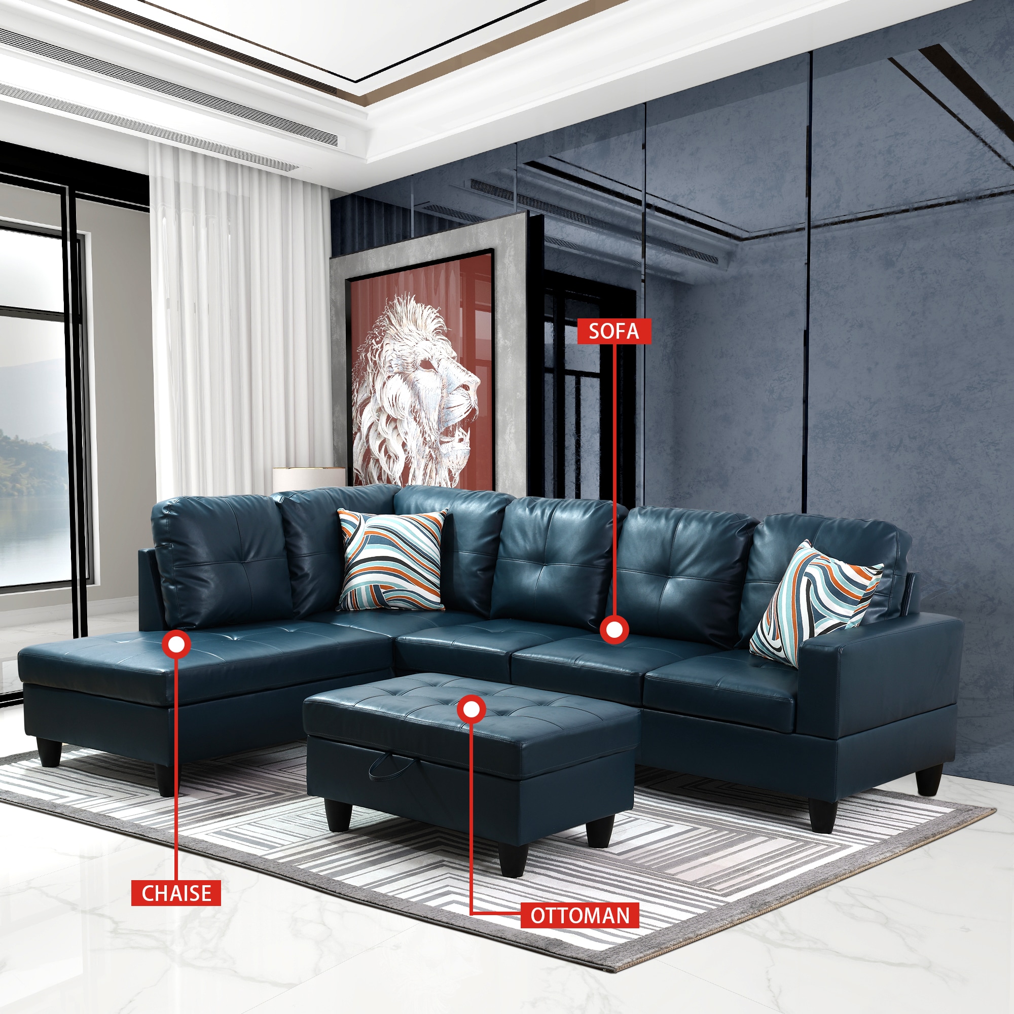 Siavonce ZX-90000 Living-Room-Sets - View #3
