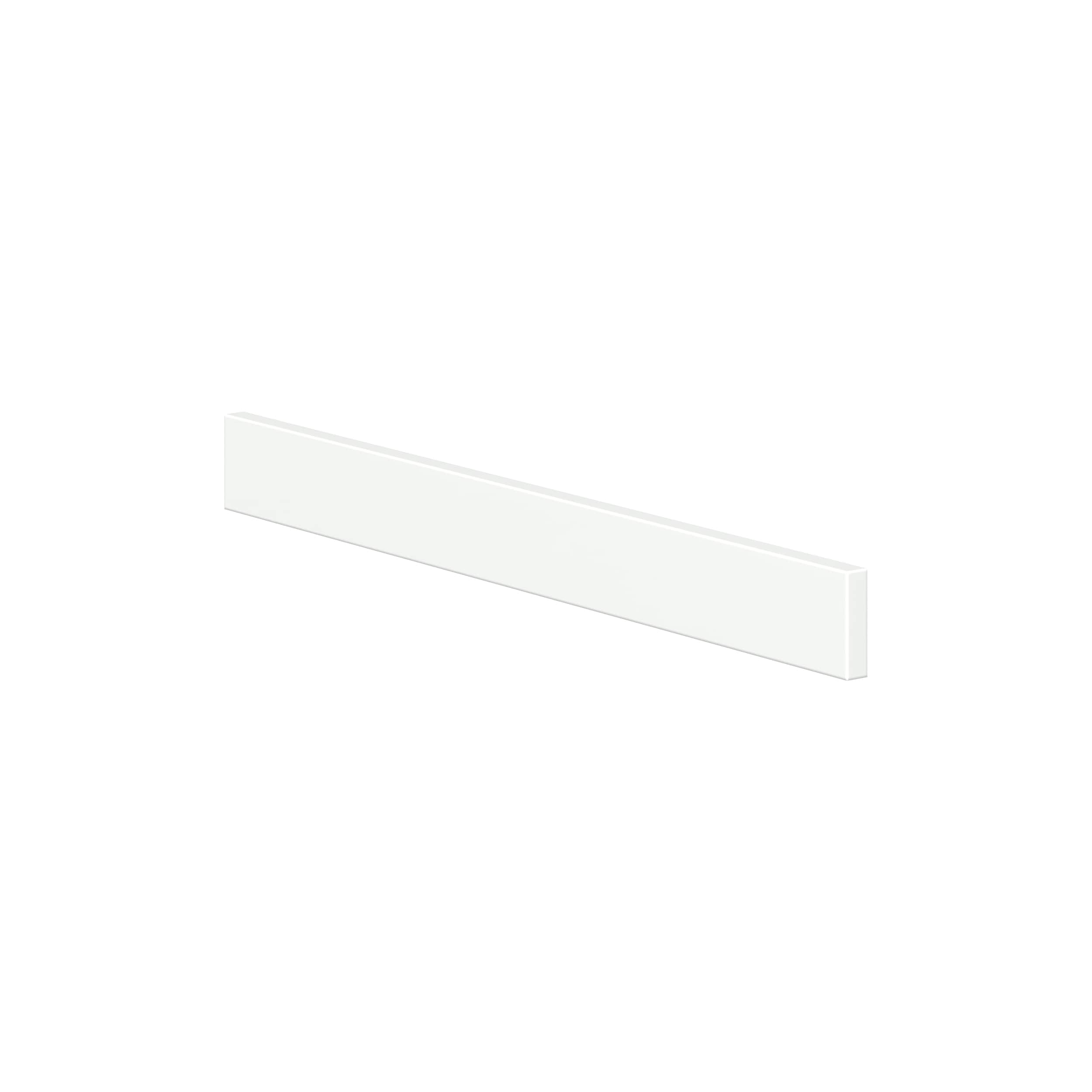 Hugo&Borg F330-GL PRO Glendale Cabinet Fill Strip 3-in W x 30-in H x 0.75-in D Pure White Painted