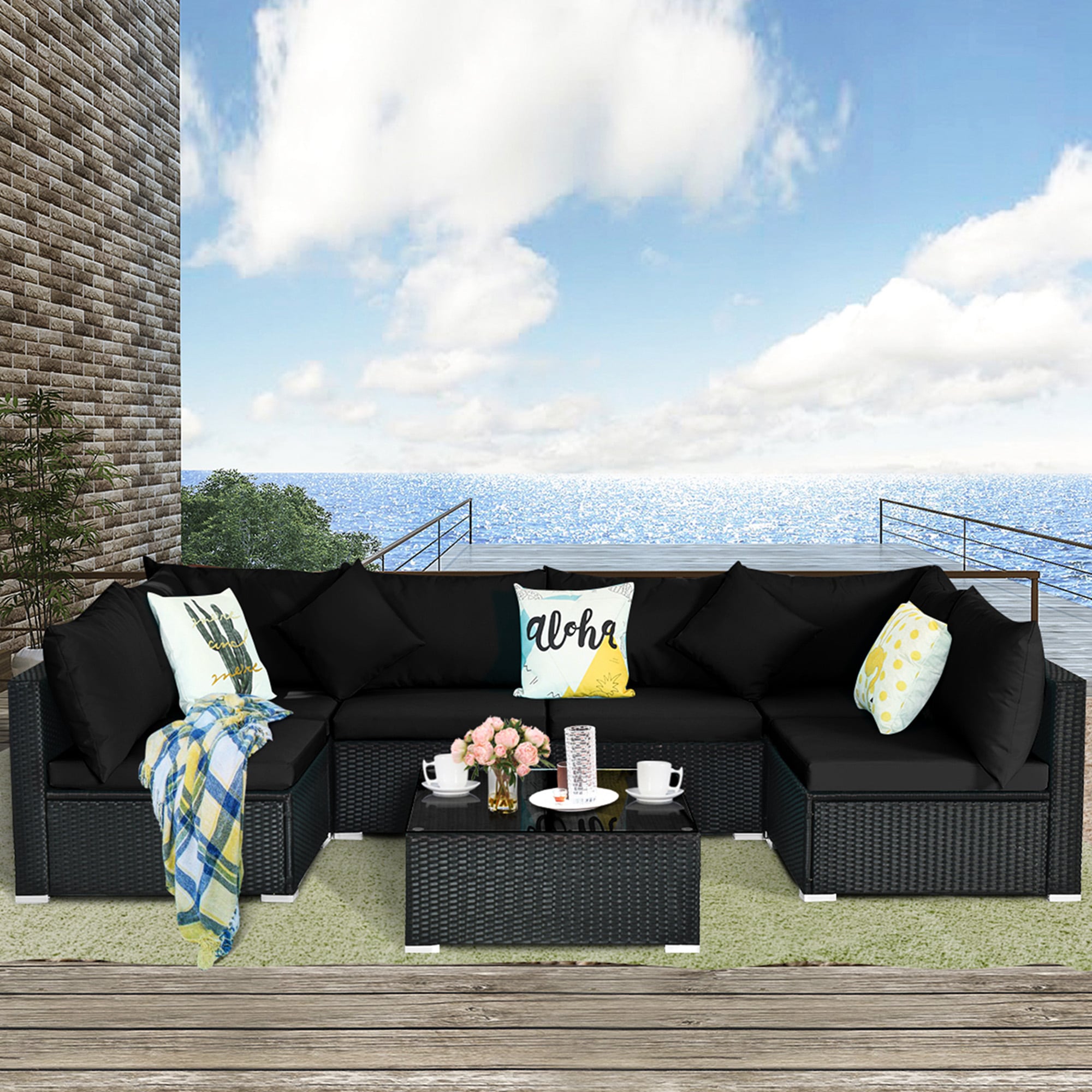 Costway HW70659WB+ Patio-Conversation-Sets - View #8