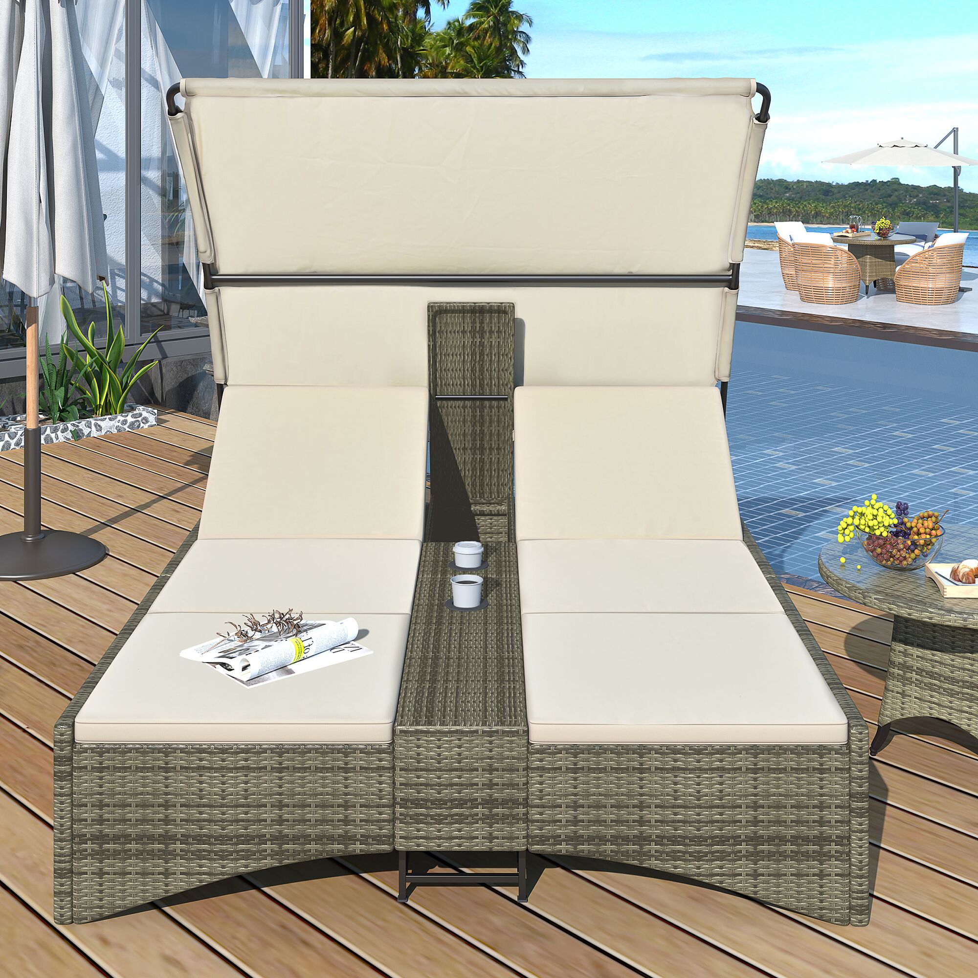 Forclover S7FW-080CW Patio-Conversation-Sets - View #10