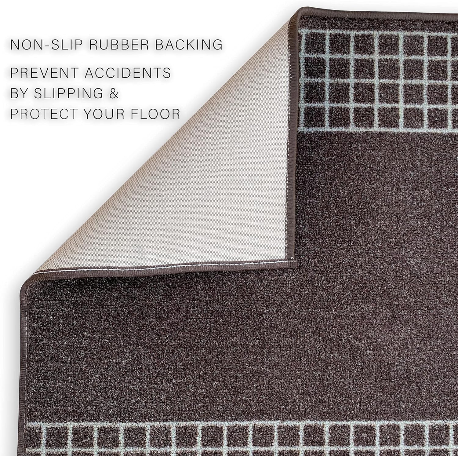Playa Rug Y-CHK-BRW-26X37 rugs - View #5