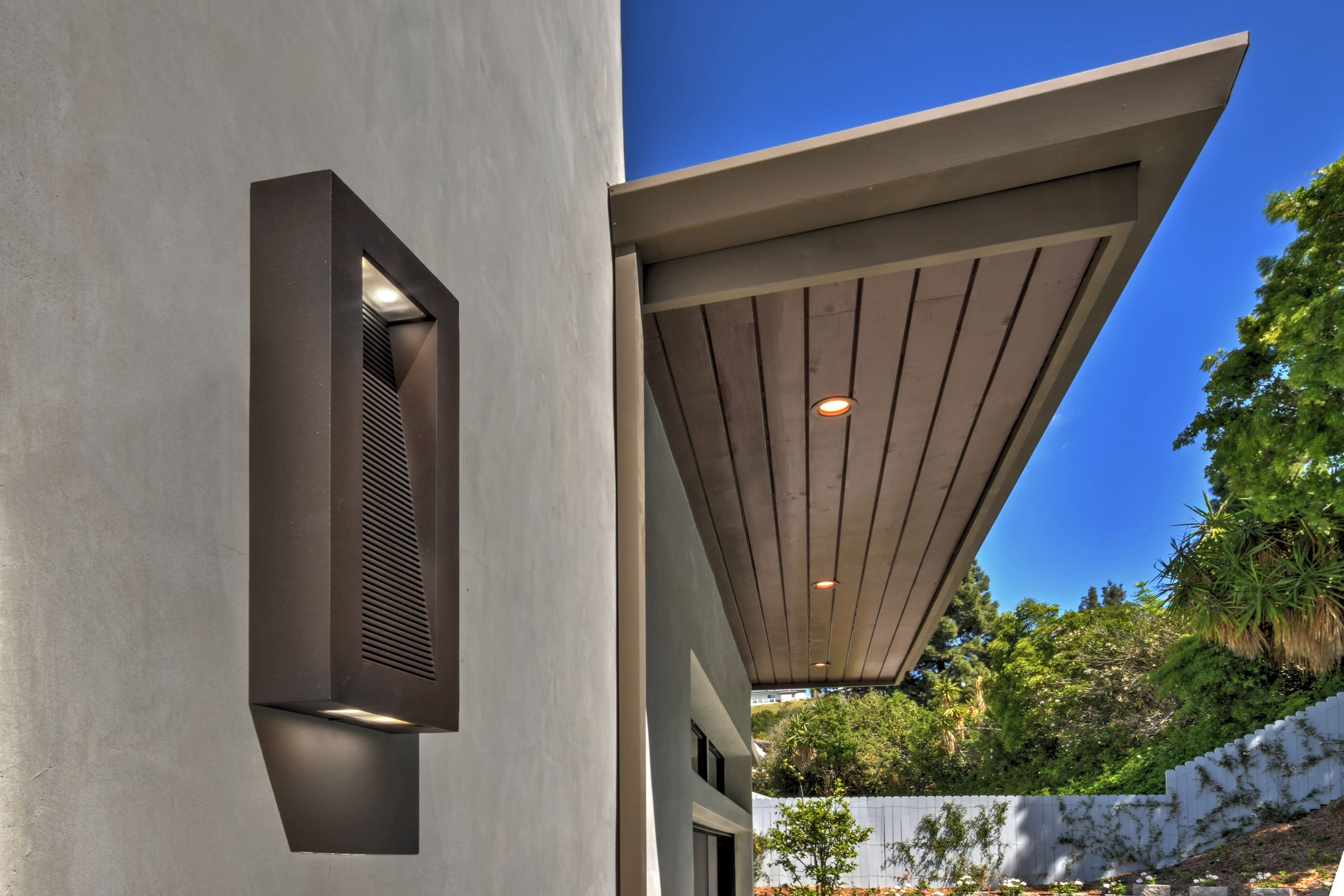 Architectural Bronze 22" LED Outdoor Wall Sconce