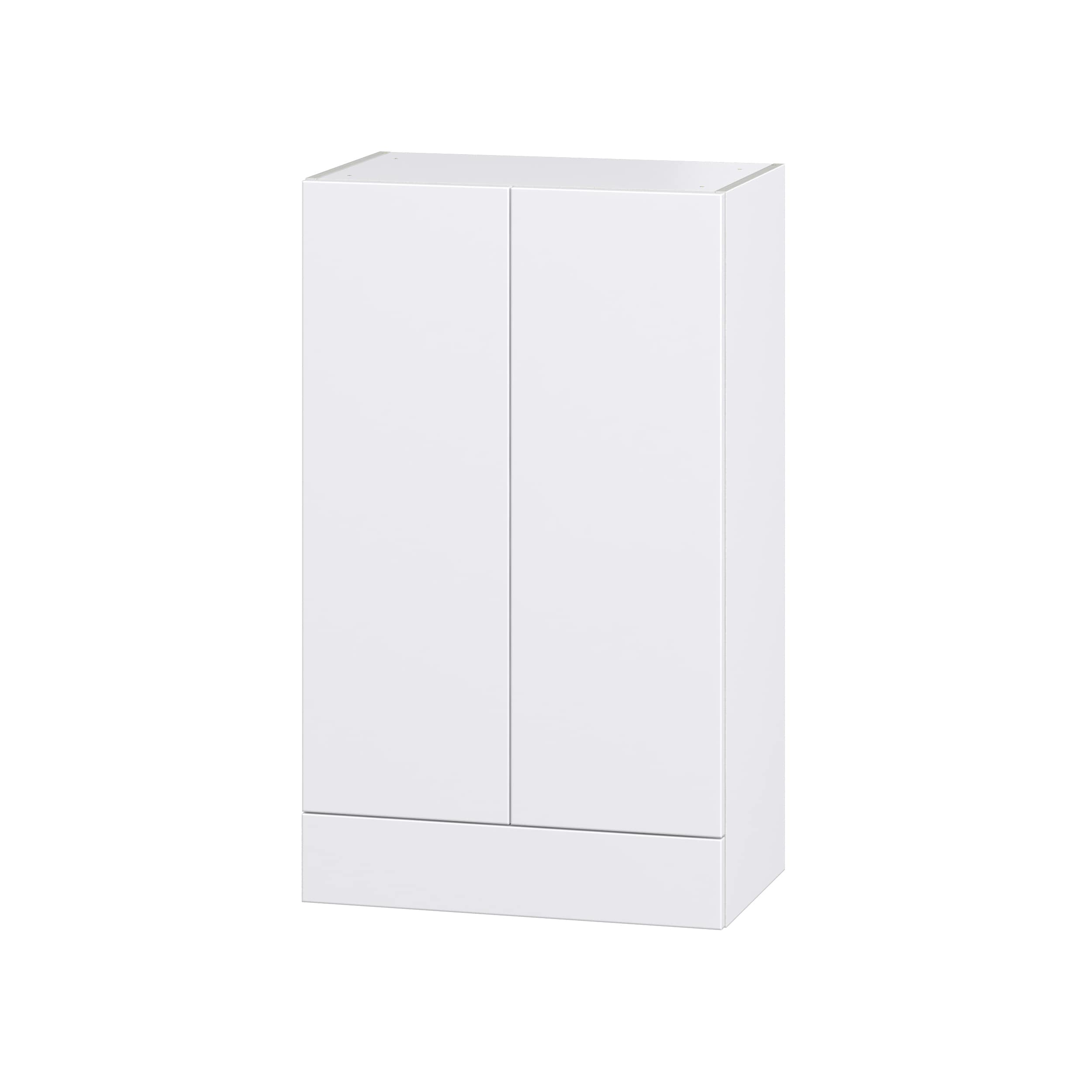 Hugo&Borg DSW2440-2A-LA Lasalle 24-in W x 40-in H x 14-in D Bright White Slab Wall Fully assembled Cabinet (Flat Panel Slab)