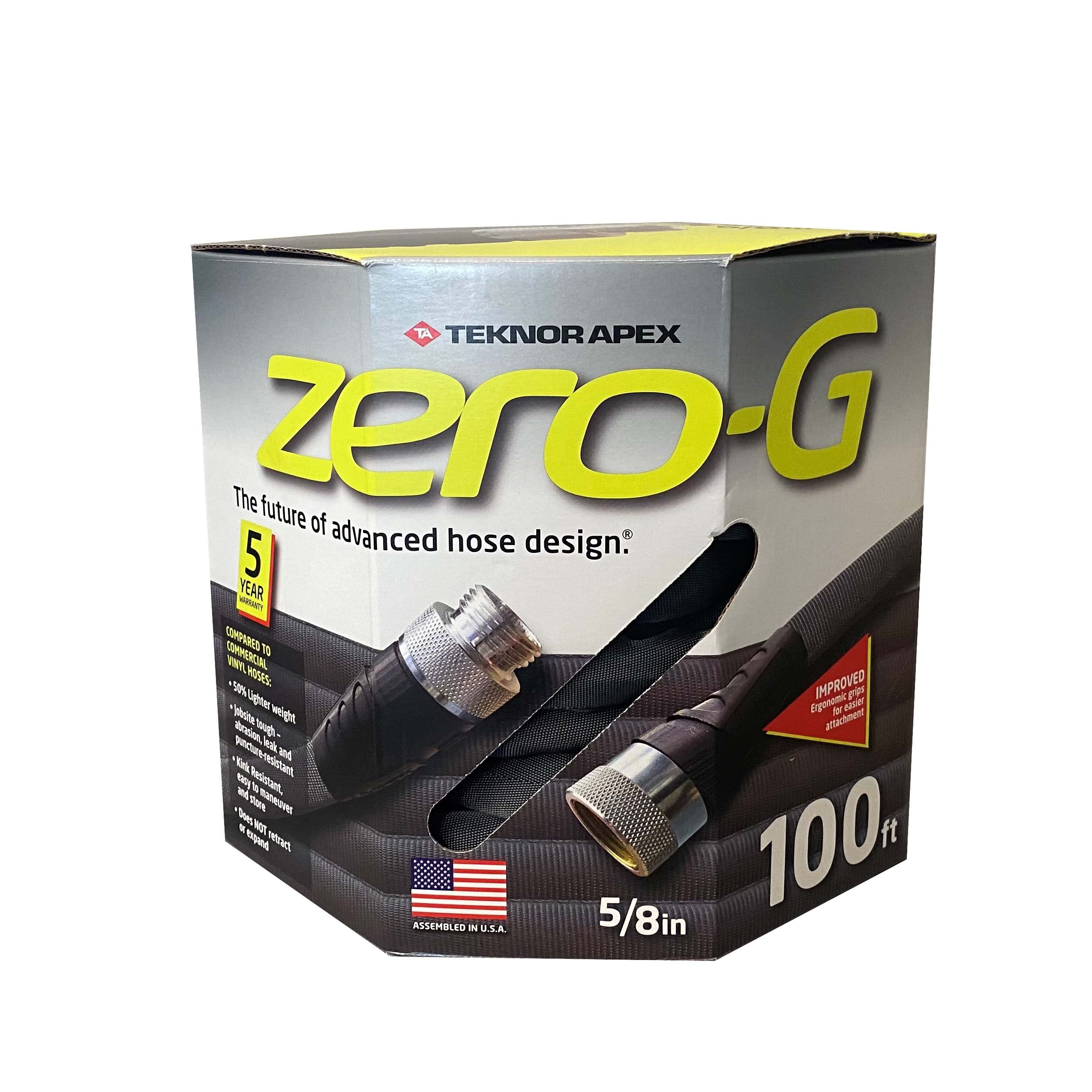 Zero-G  4001-100 5/8-in by 100 feet Ultra-Flexible Kink-Free Contractor Garden Hose