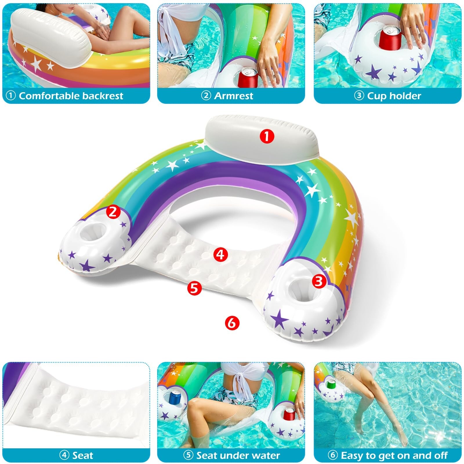 ITOPFOX LIT0608I015 Pool-Toys-Floats - View #7