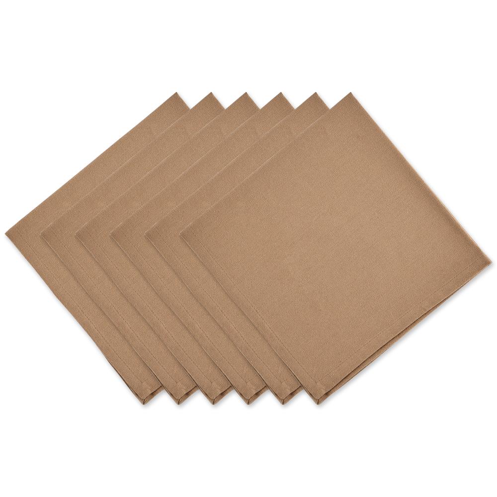 DII CAMZ11423 6 -Pack Square Napkin(s)