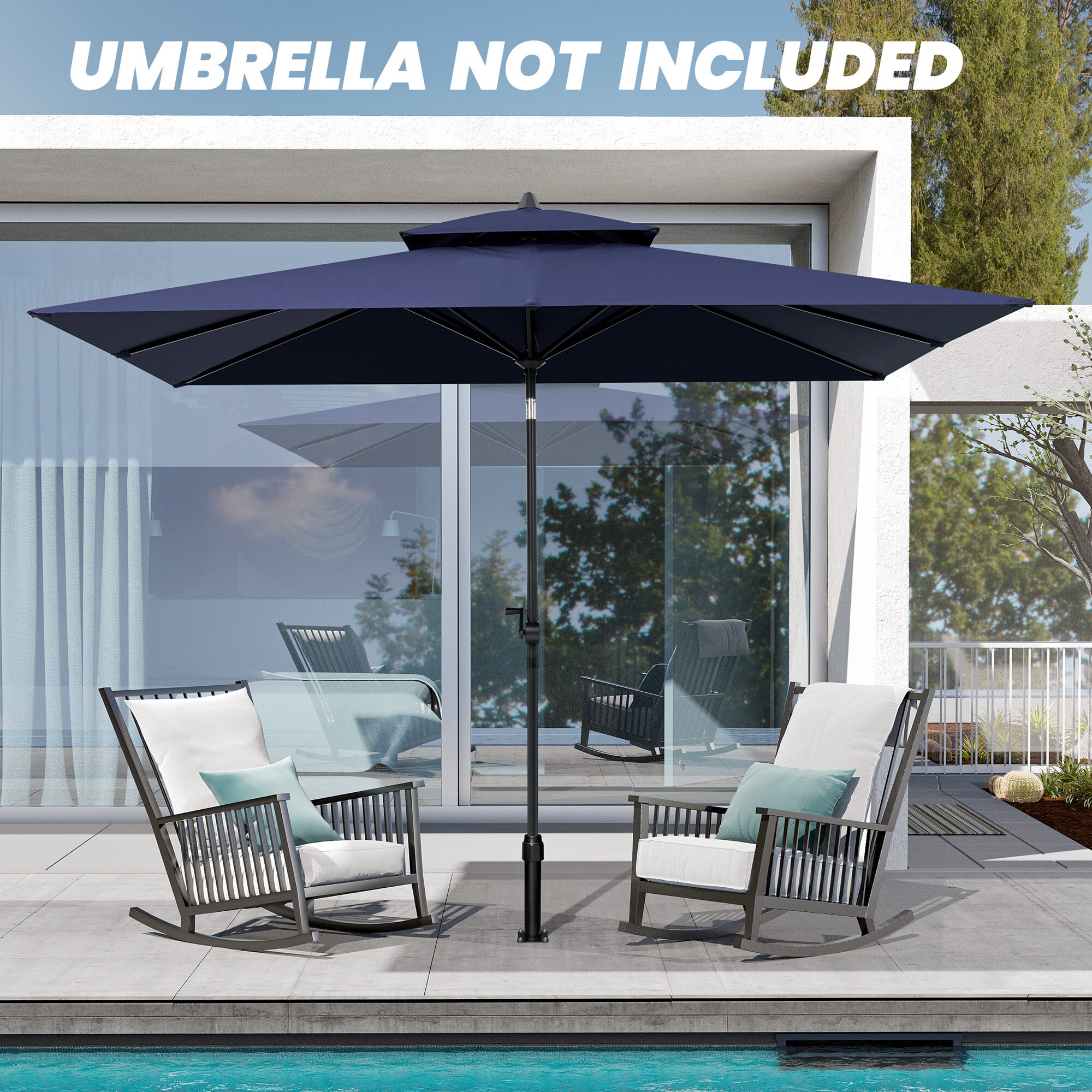 Crestlive Products CL-UB032BLK-1 Umbrella-Bases - View #8