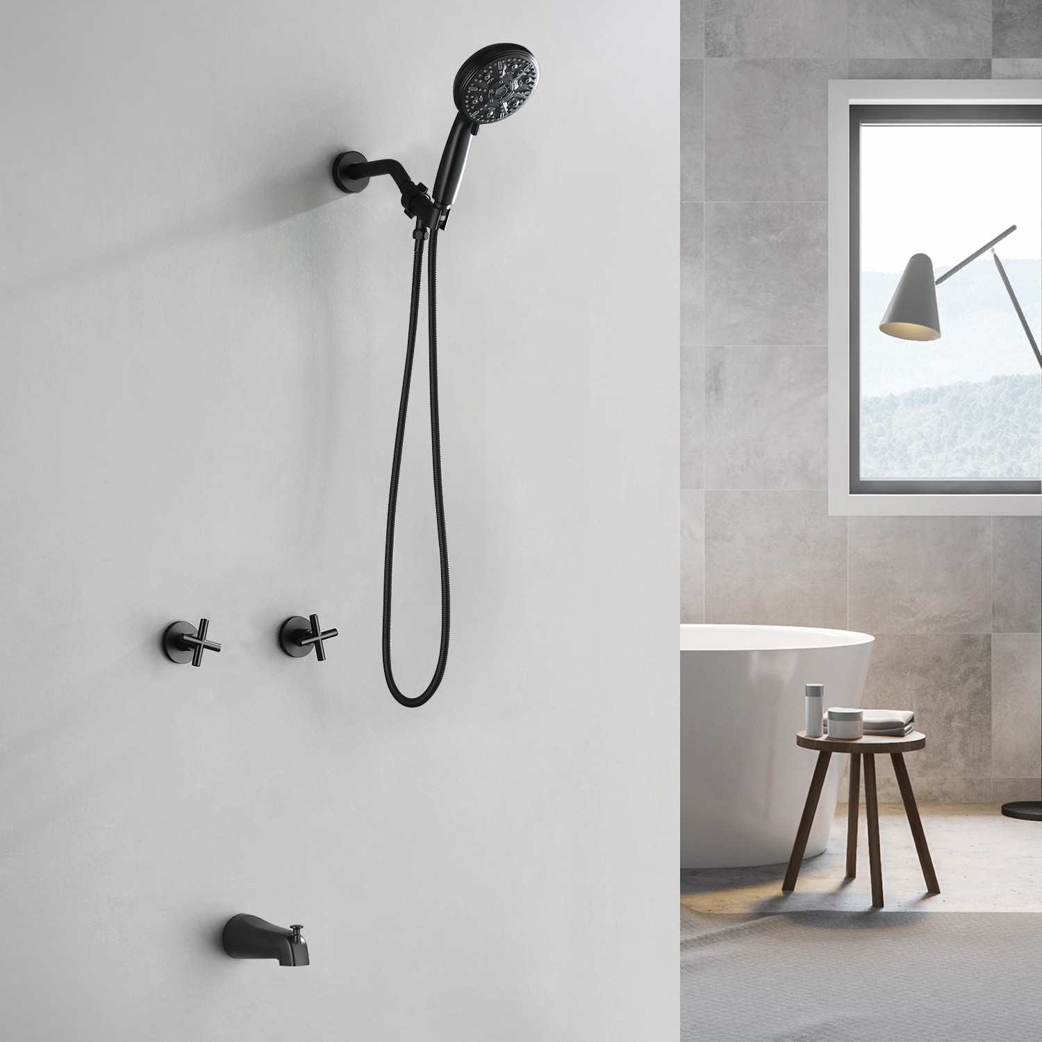Dimakai DKBR5961A008601 Showerhead-Bar-Panels - View #2