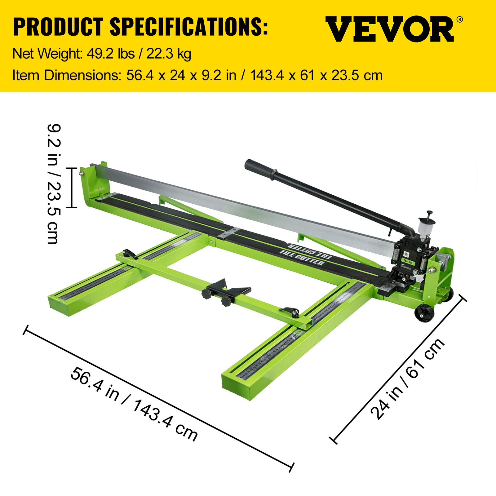 VEVOR SDCZQGJTG-02-1.2MV0 Manual-Cutters - View #7