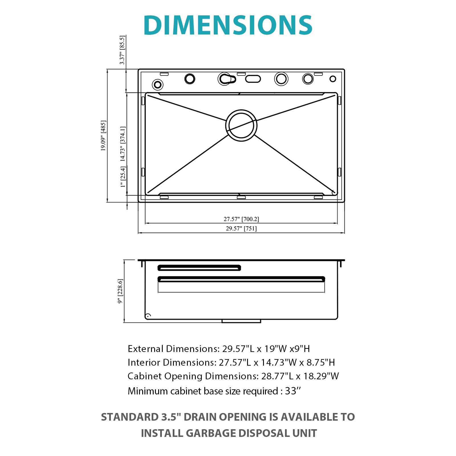 Vanityfus VF-LD-80663 Kitchen-Sinks - View #3