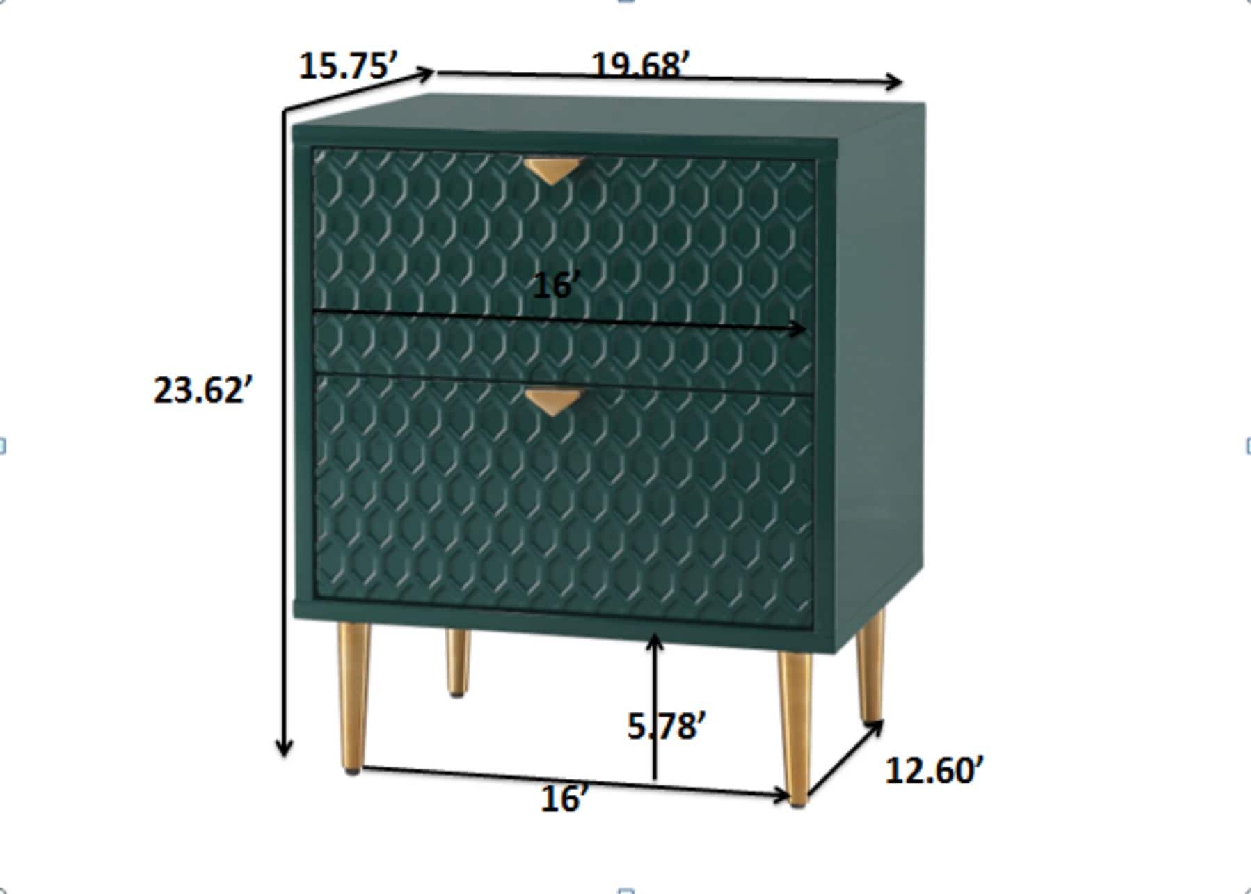 CASAINC WF-BEC-1472A-GR nightstands - View #9