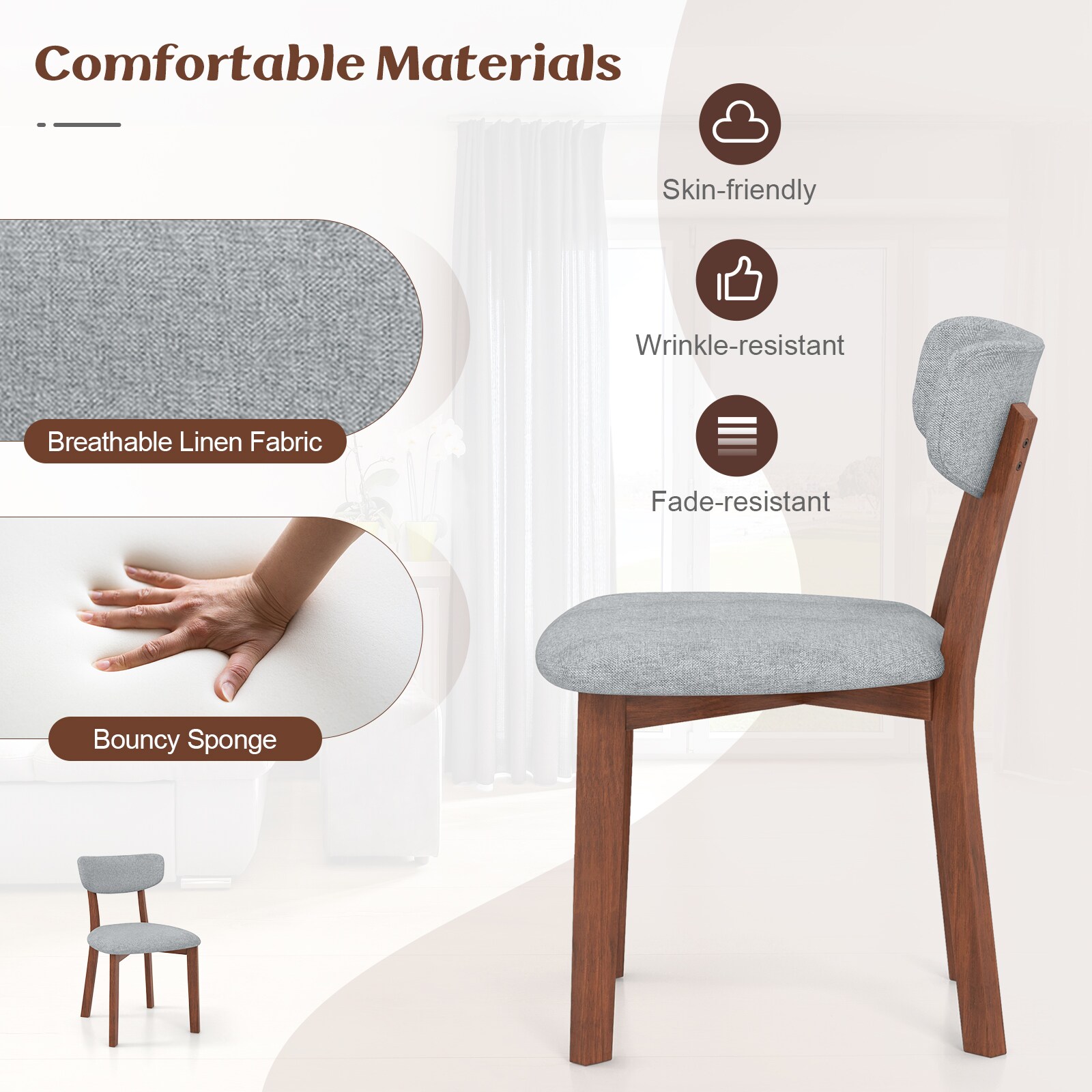 Fenbeli LJMLSFENHY630 Dining-Chairs - View #4