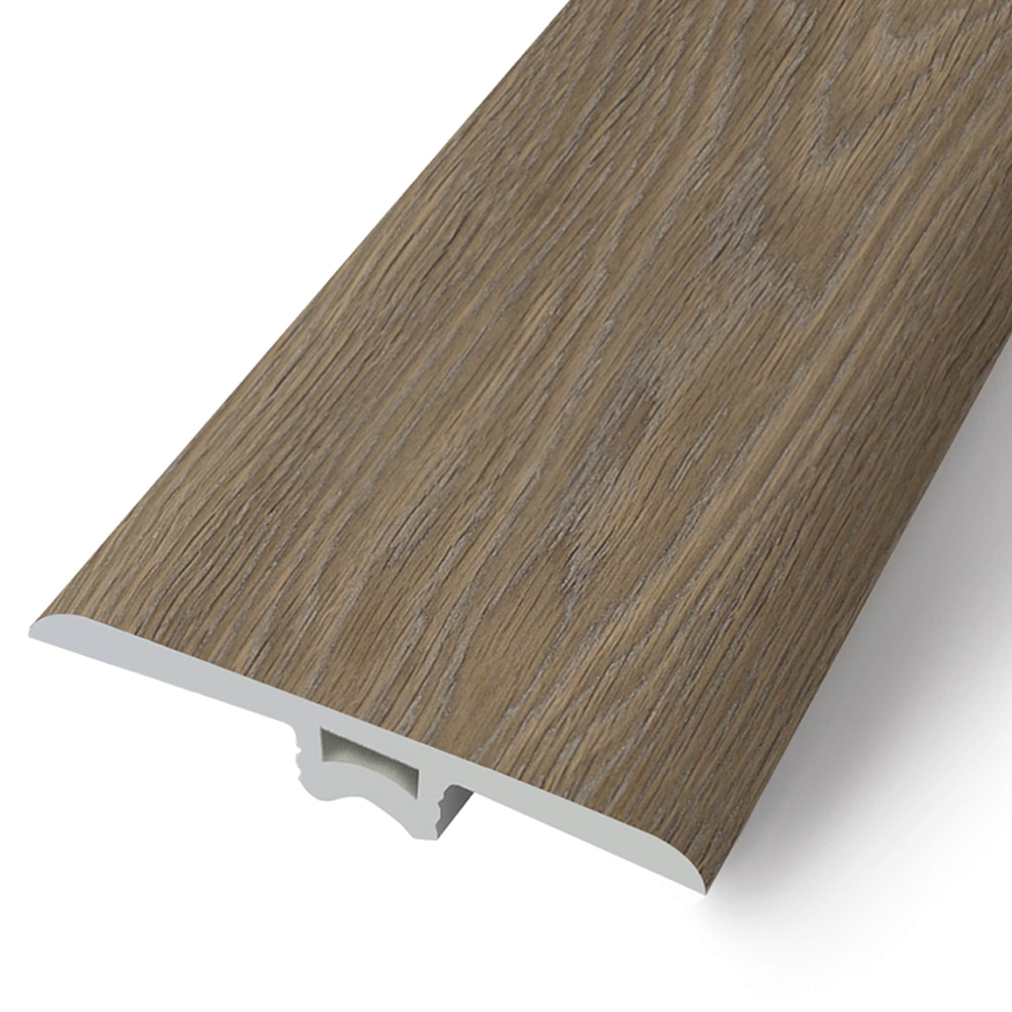 Element Flooring HZSPC10TM Renaissance Bramble 0.23-in T x 1.77-in W x 94-in L Vinyl T-moulding