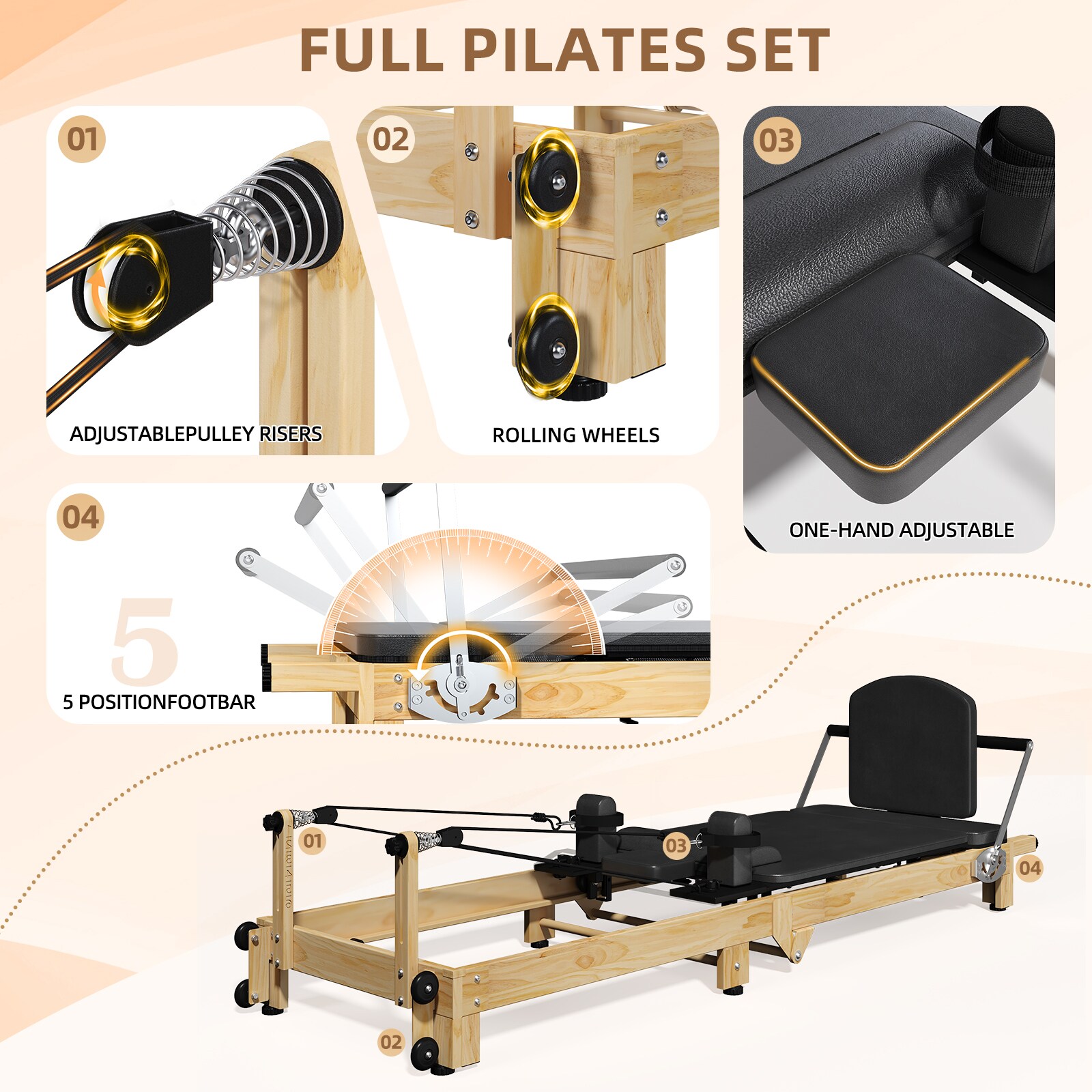 AECOJOY 15005BK-LS02 Pilates-Yoga-Accessories - View #4