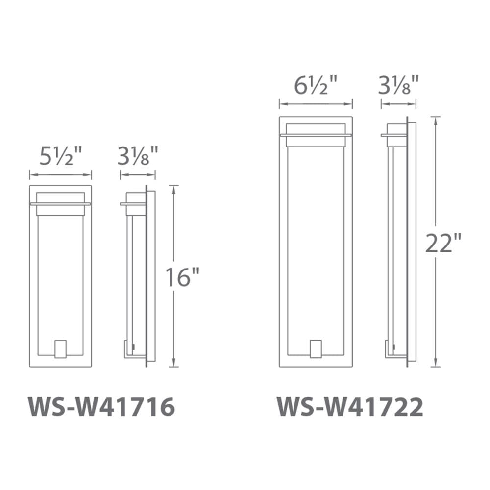 dweLED WS-W41722-BZ Outdoor-Wall-Lighting - View #2