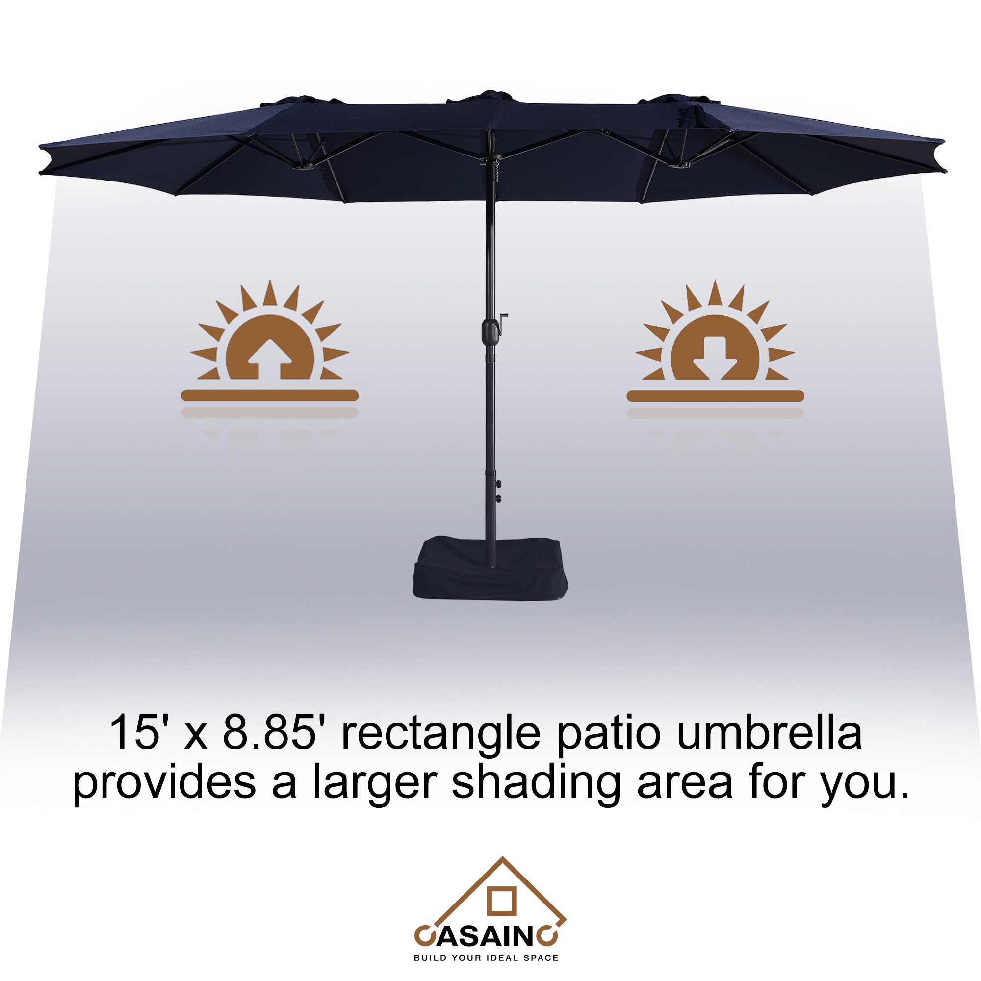 CASAINC WF-SM-RLED300LB-H Umbrellas-2 - View #3
